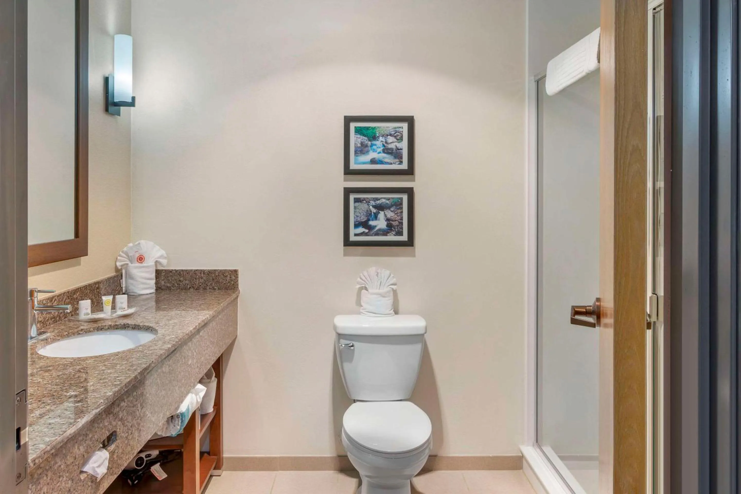 Bedroom in Comfort Suites Ogden Conference Center