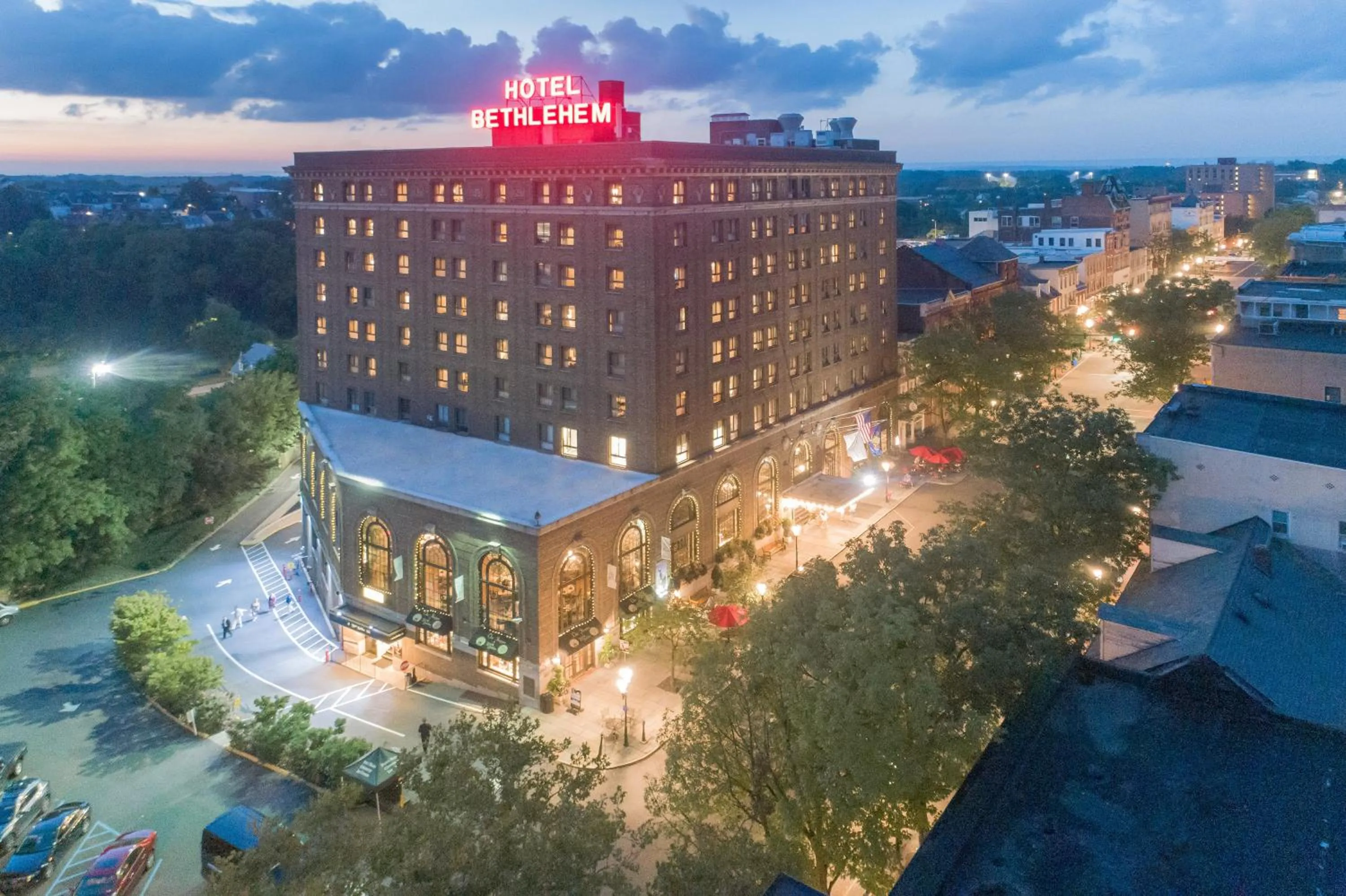 Bird's eye view in Historic Hotel Bethlehem