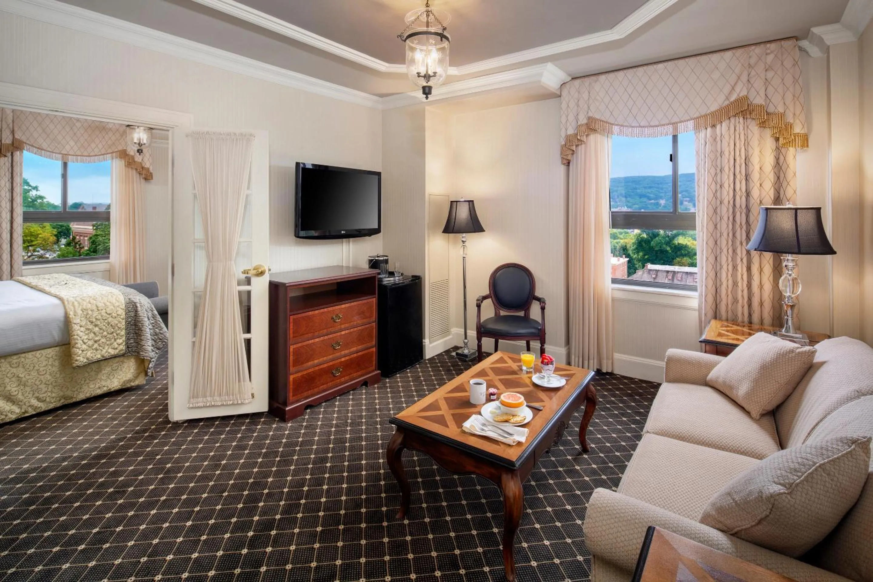 Photo of the whole room, Bed in Historic Hotel Bethlehem