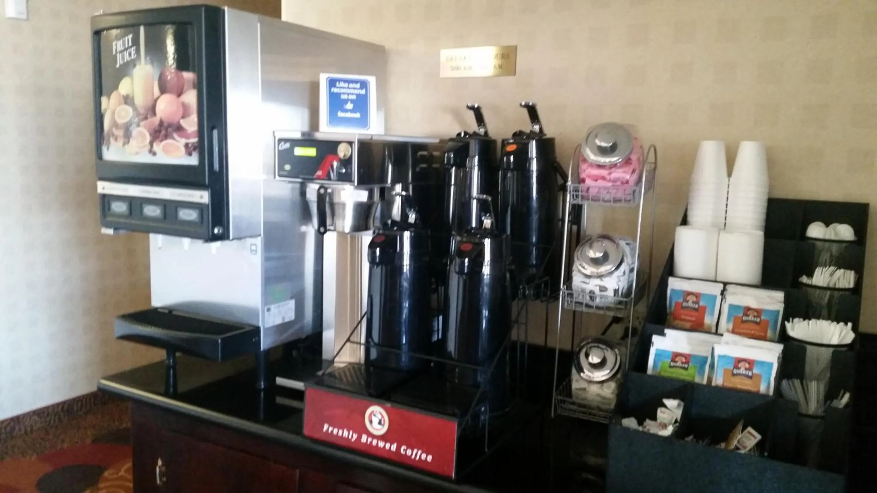 Restaurant/places to eat in Americas Best Value Inn Westmorland