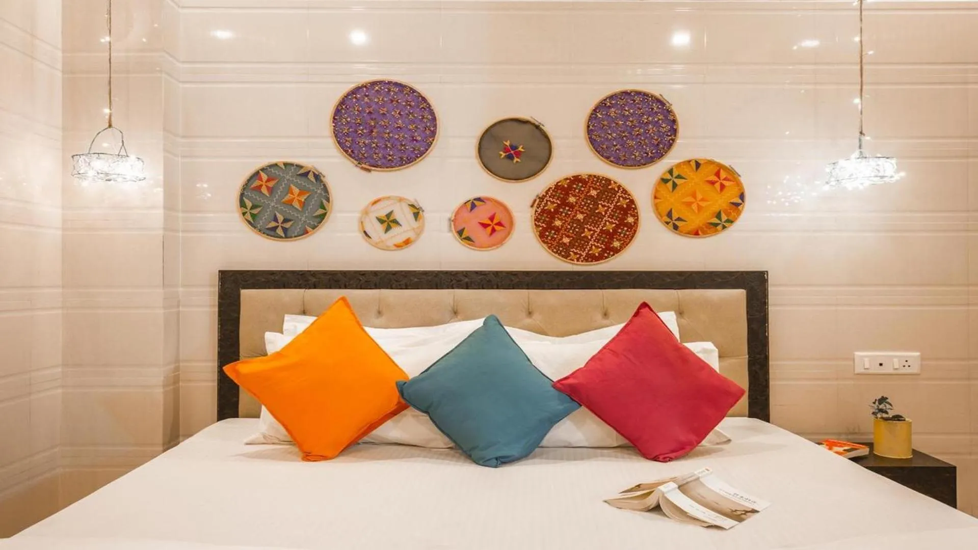 Bed in Madpackers Amritsar