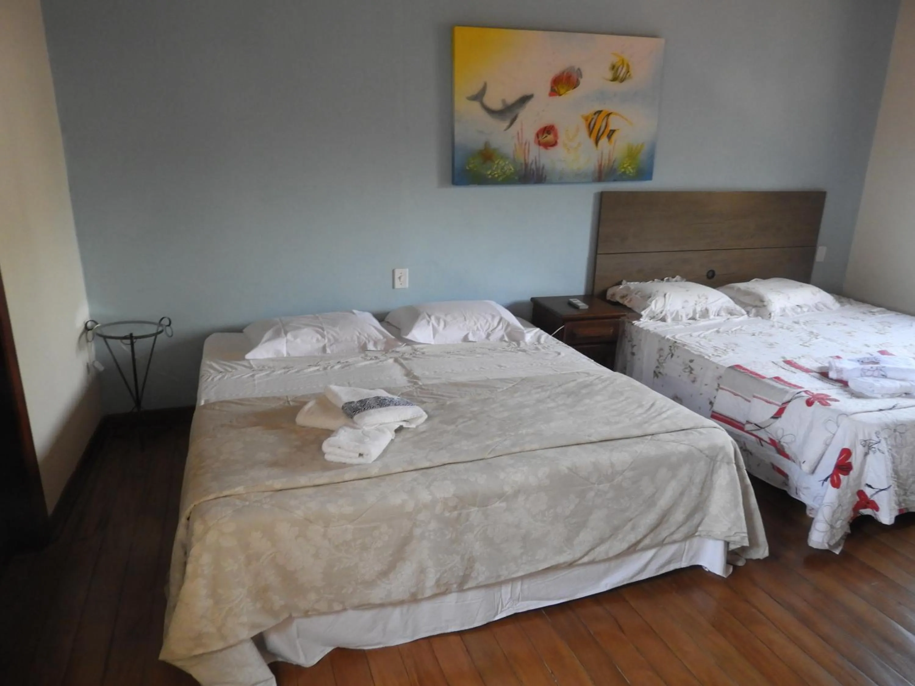 Bed in ACIOLY'S BEACH HOUSE