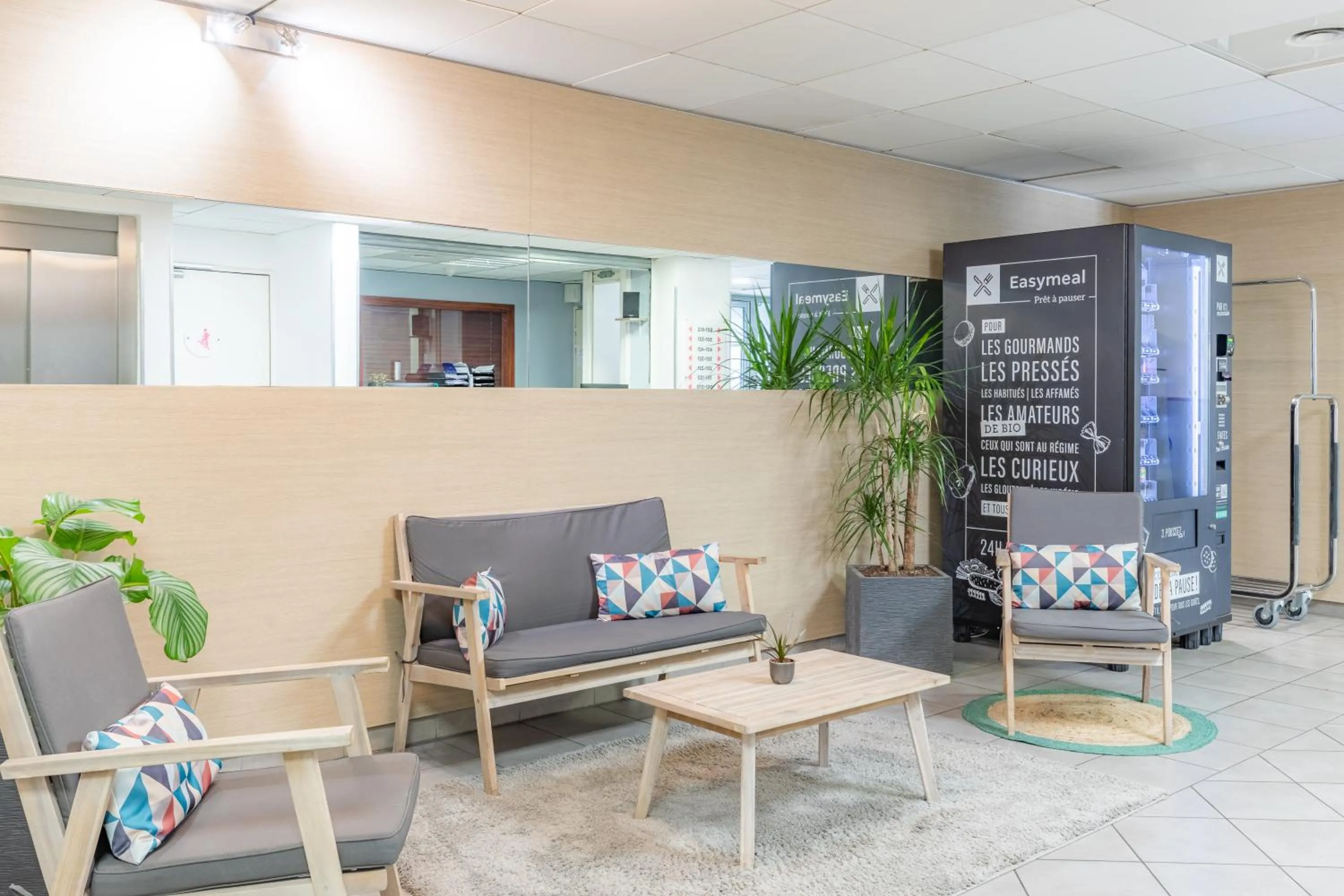 Lobby or reception in Appart'City Classic Nice Acropolis