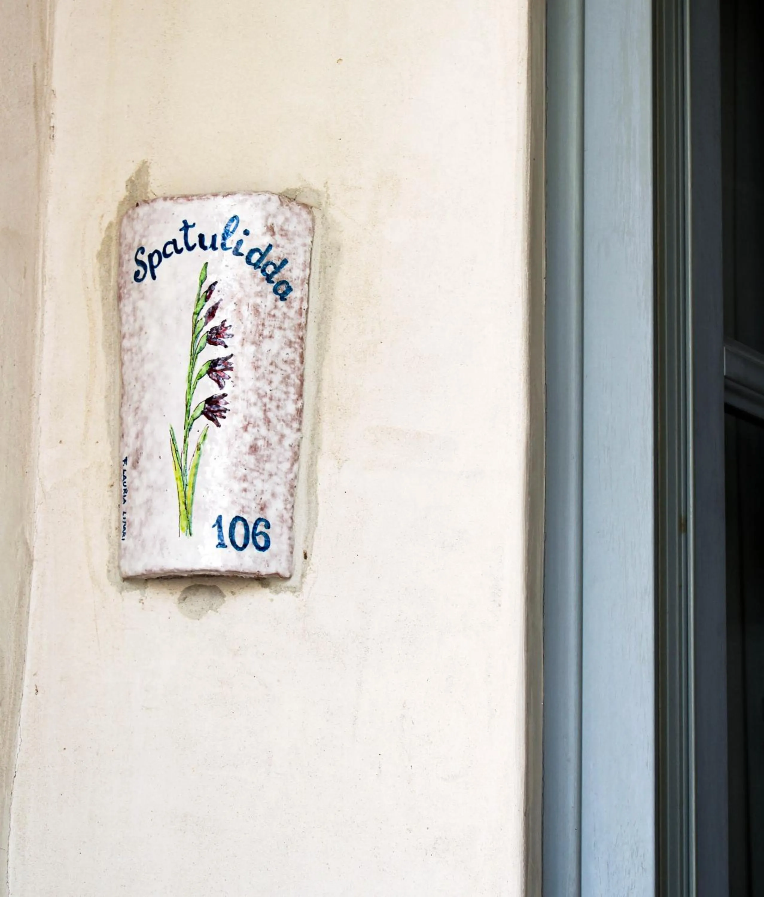 Decorative detail in Residence Acanto