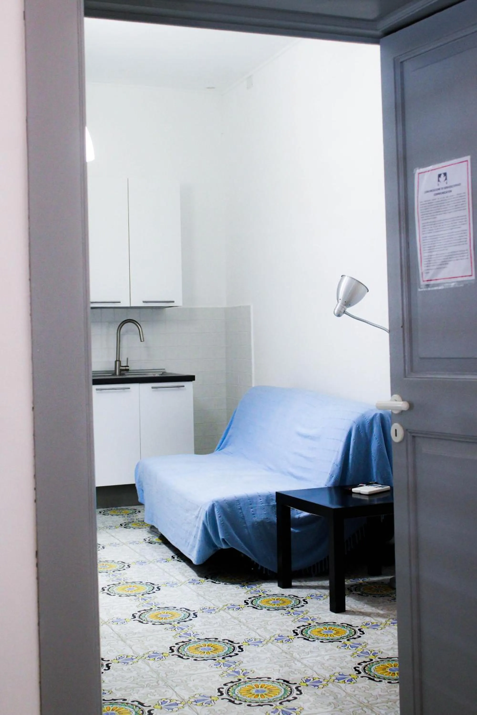 Decorative detail, Bed in Residence Acanto