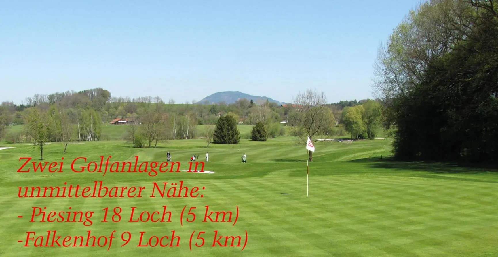 Golfcourse in Hotel-Restaurant Gasthaus Bonimeier