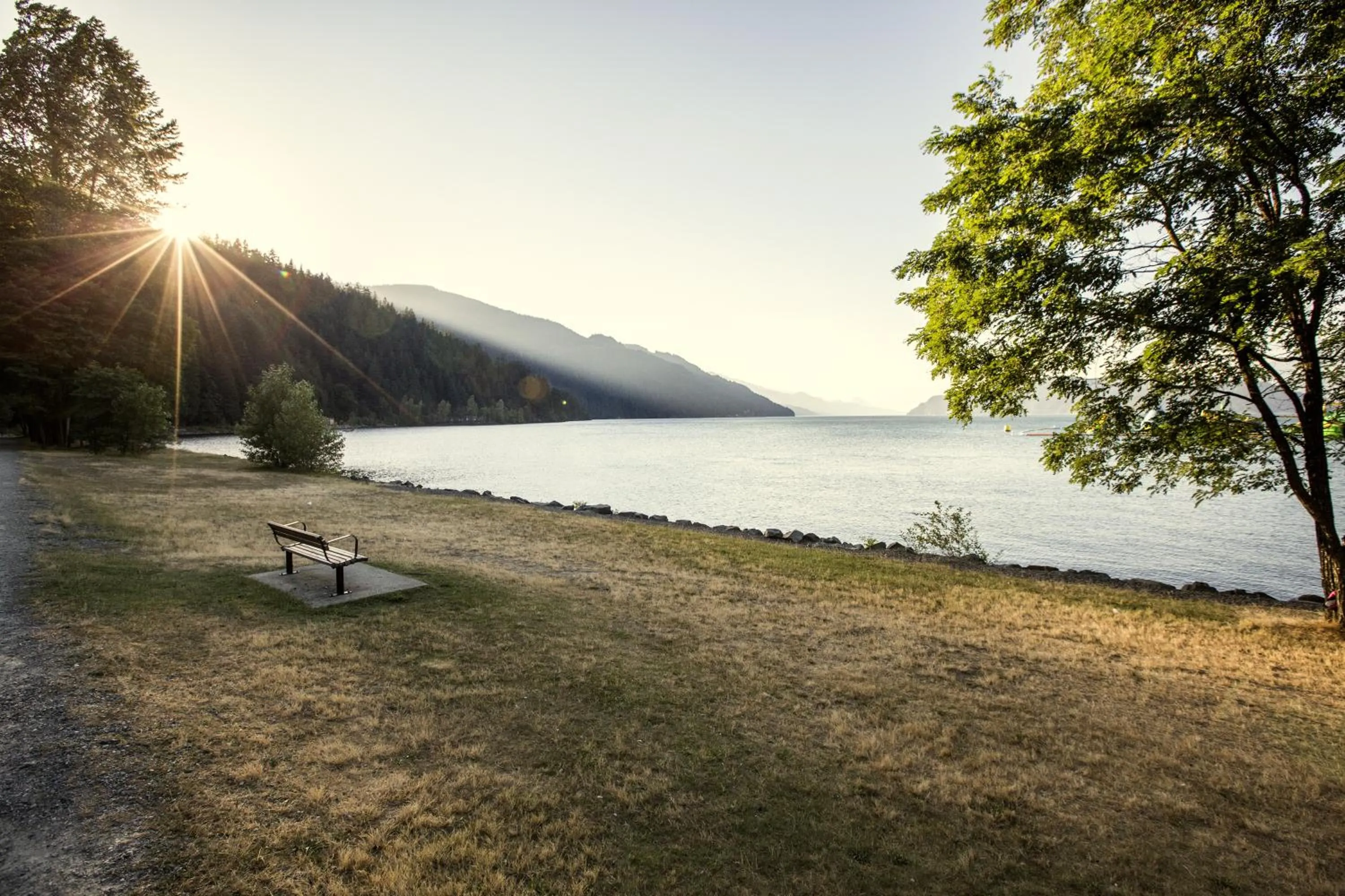 Beach in Harrison Hot Springs Resort & Spa