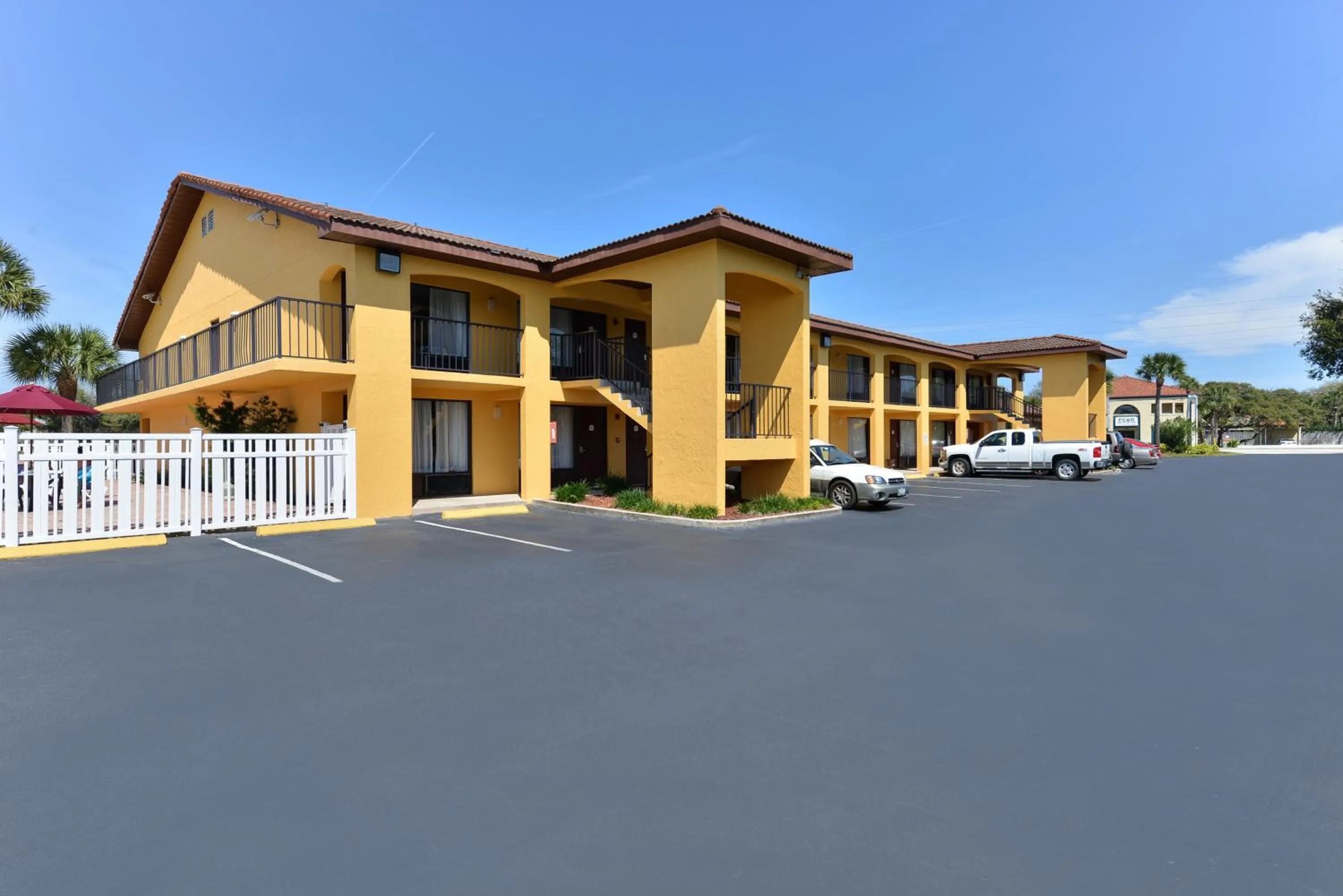 Property building in Americas Best Value Inn Ocean Inn