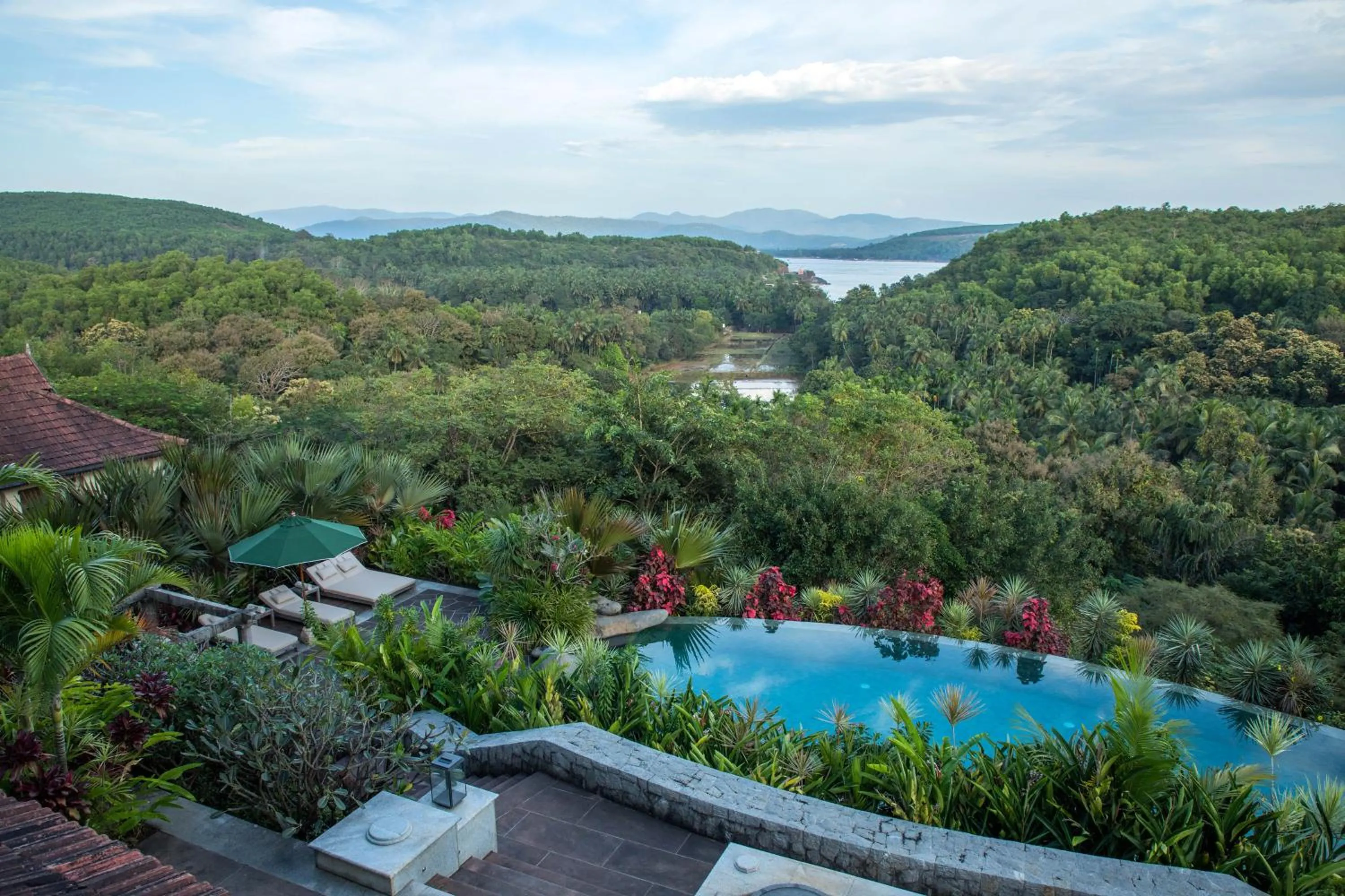 Pool view in Kahani Paradise