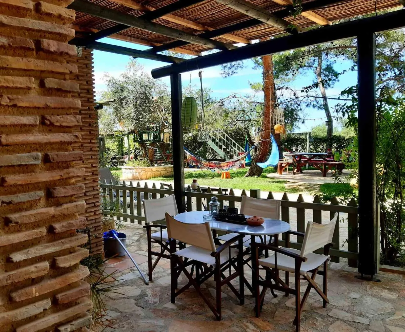 Patio in Alegria Villas Complex