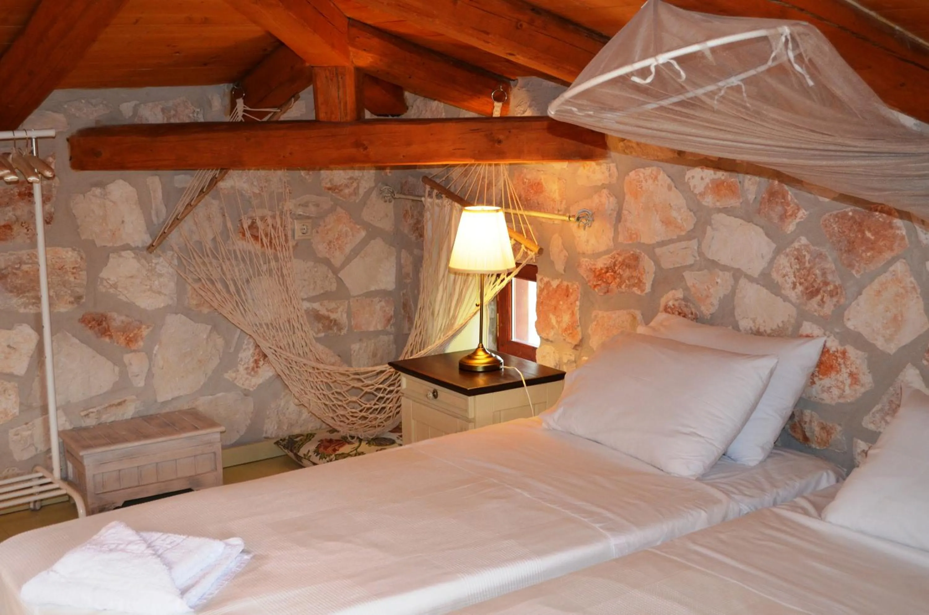 Decorative detail, Bed in Alegria Villas Complex