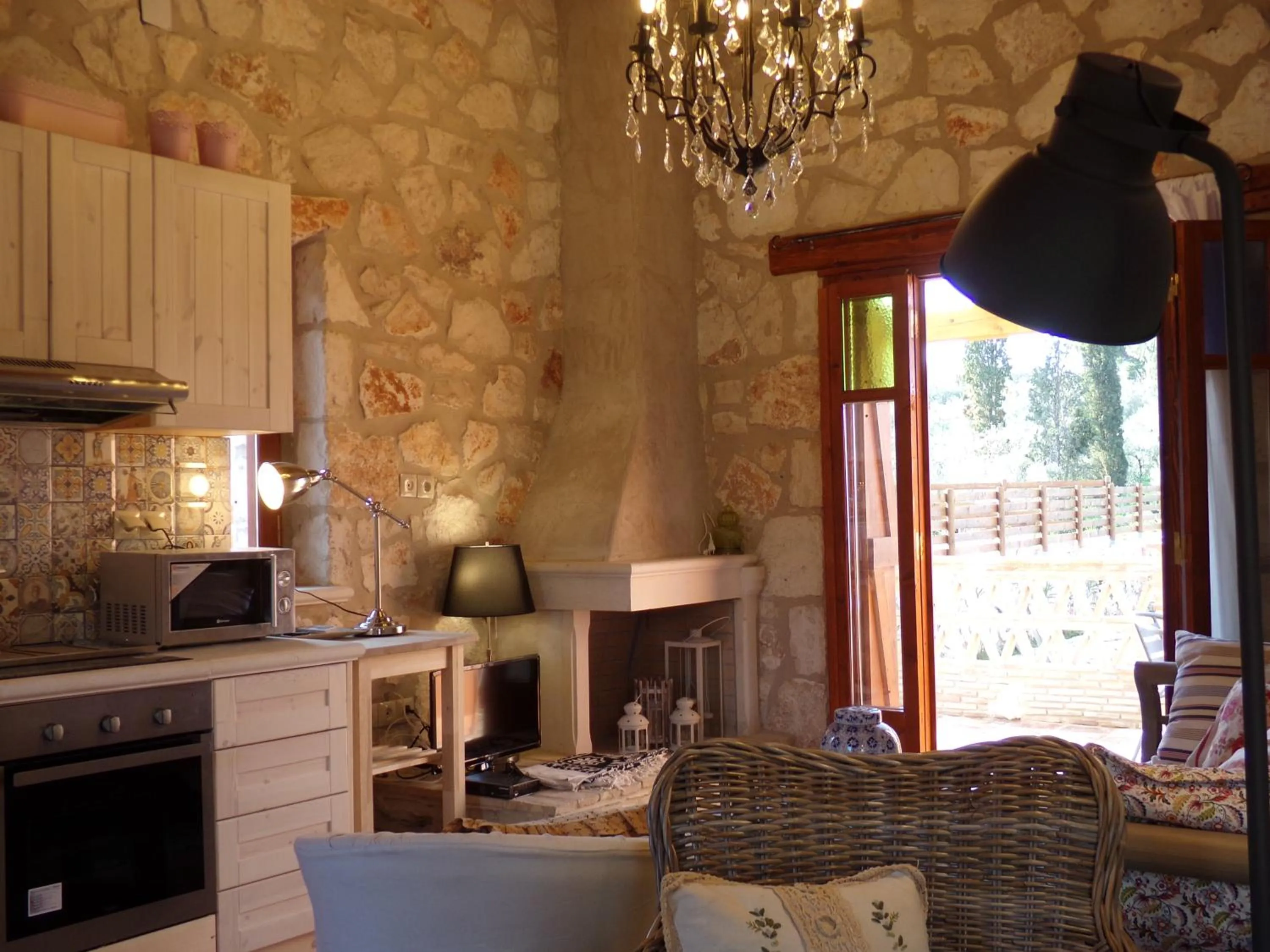 Living room in Alegria Villas Complex