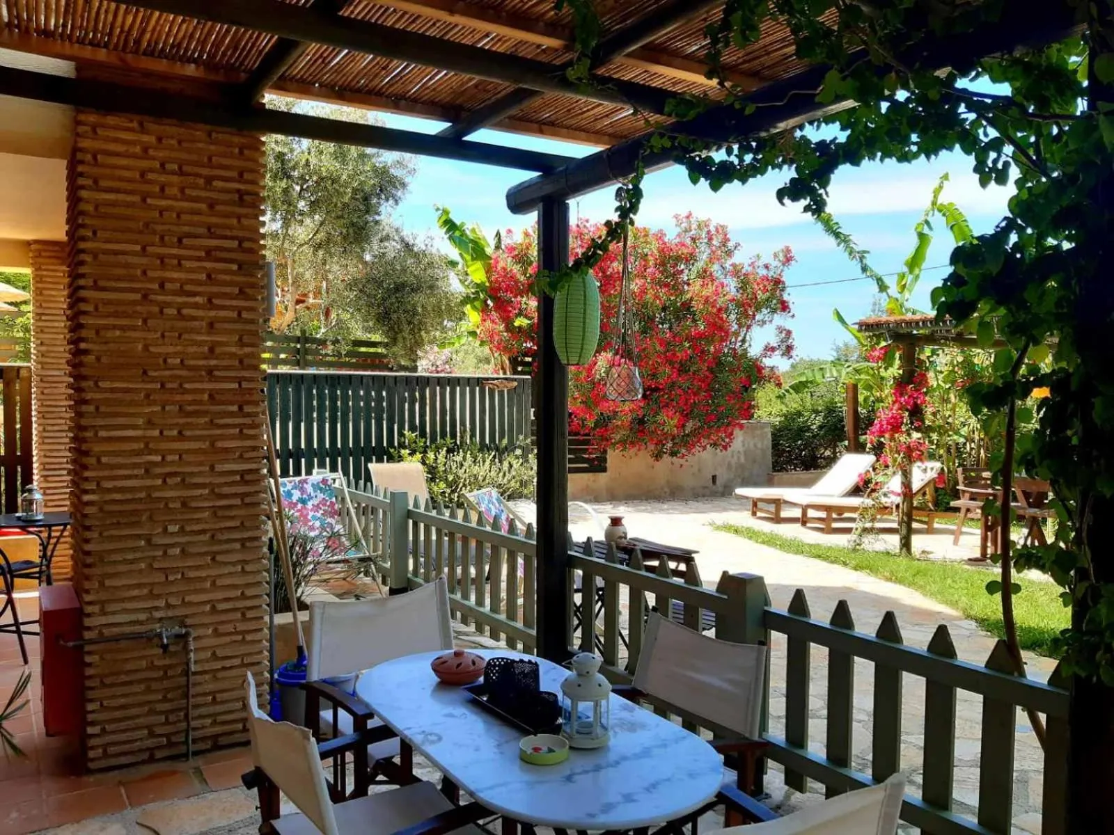 Patio in Alegria Villas Complex