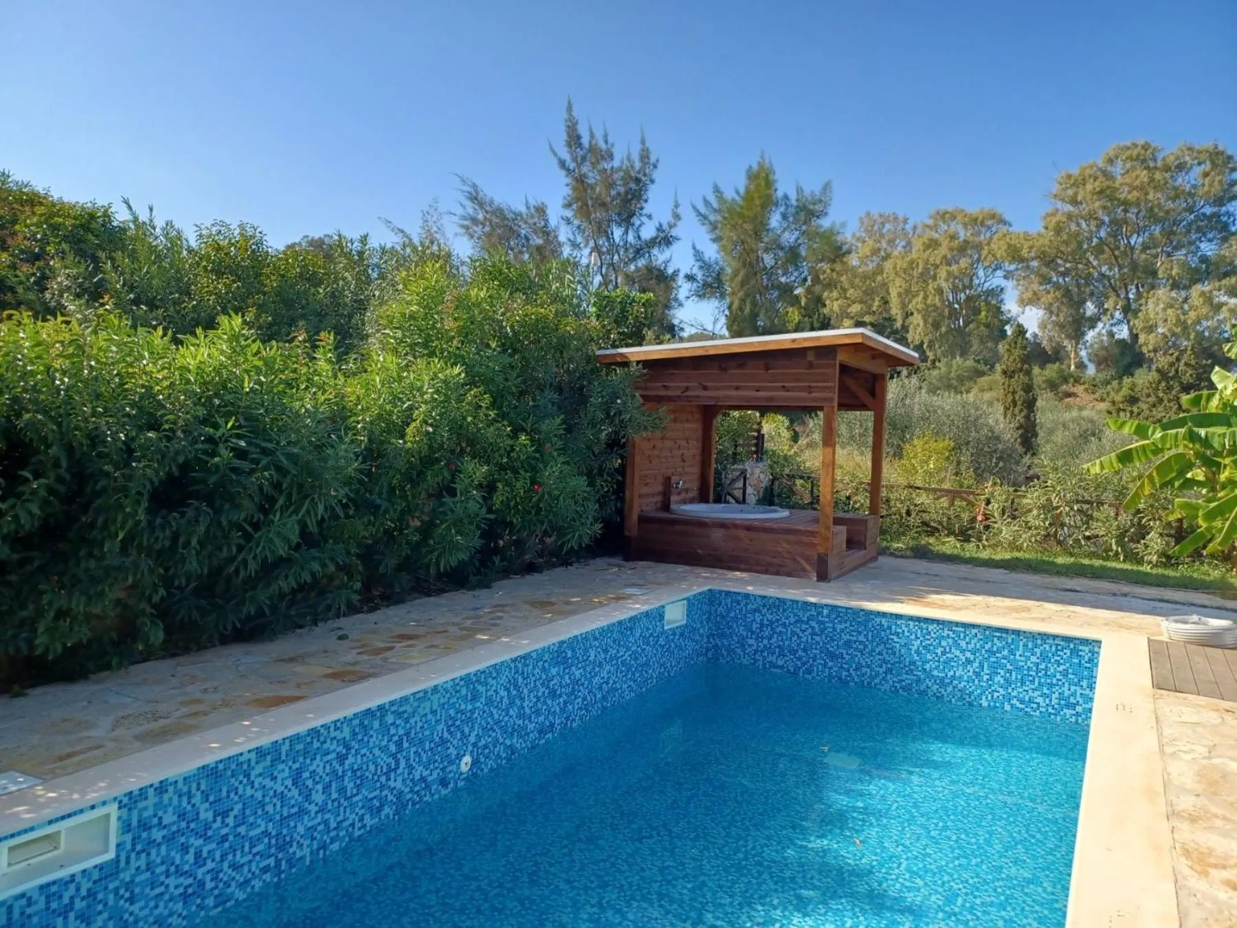 Swimming pool in Alegria Villas Complex