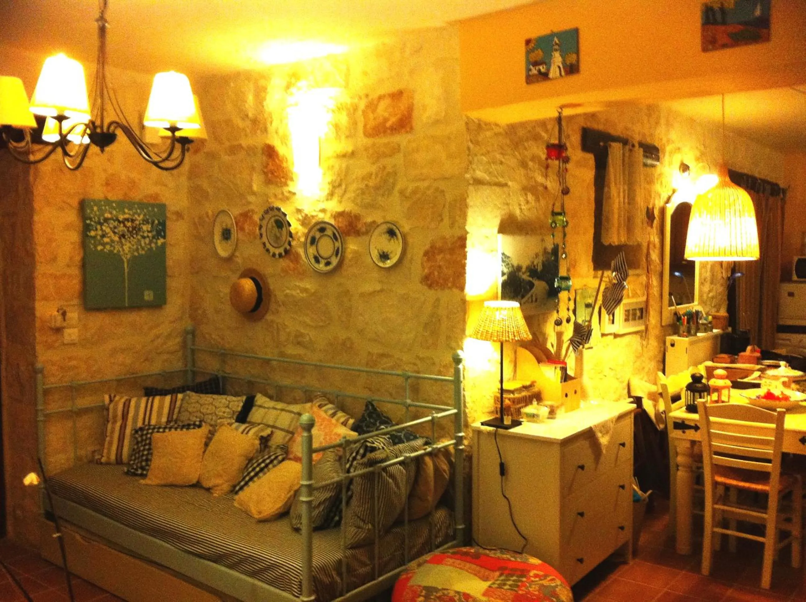 Living room in Alegria Villas Complex