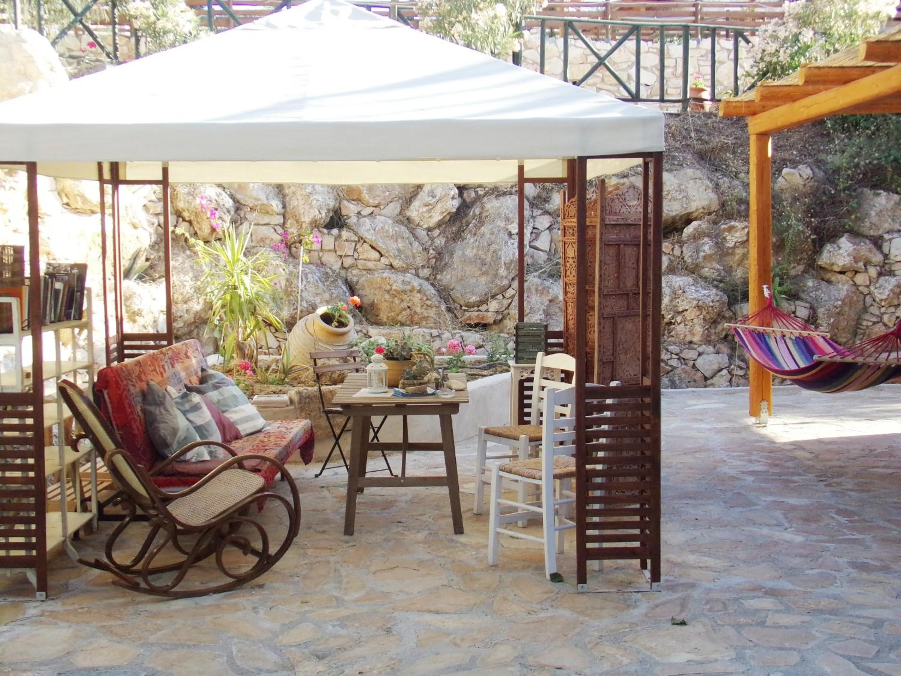 Patio in Alegria Villas Complex