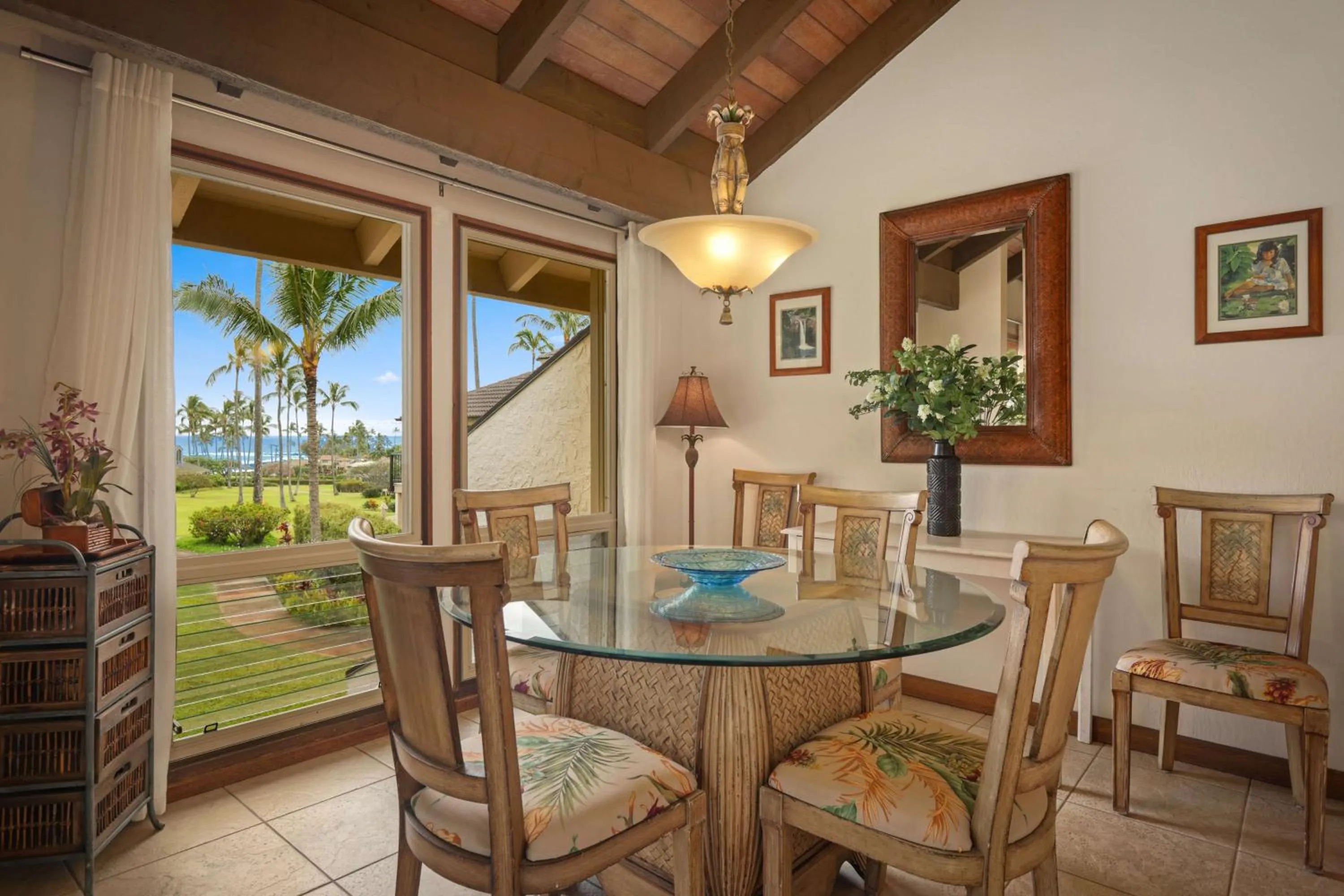 Living room in Aston At Poipu Kai