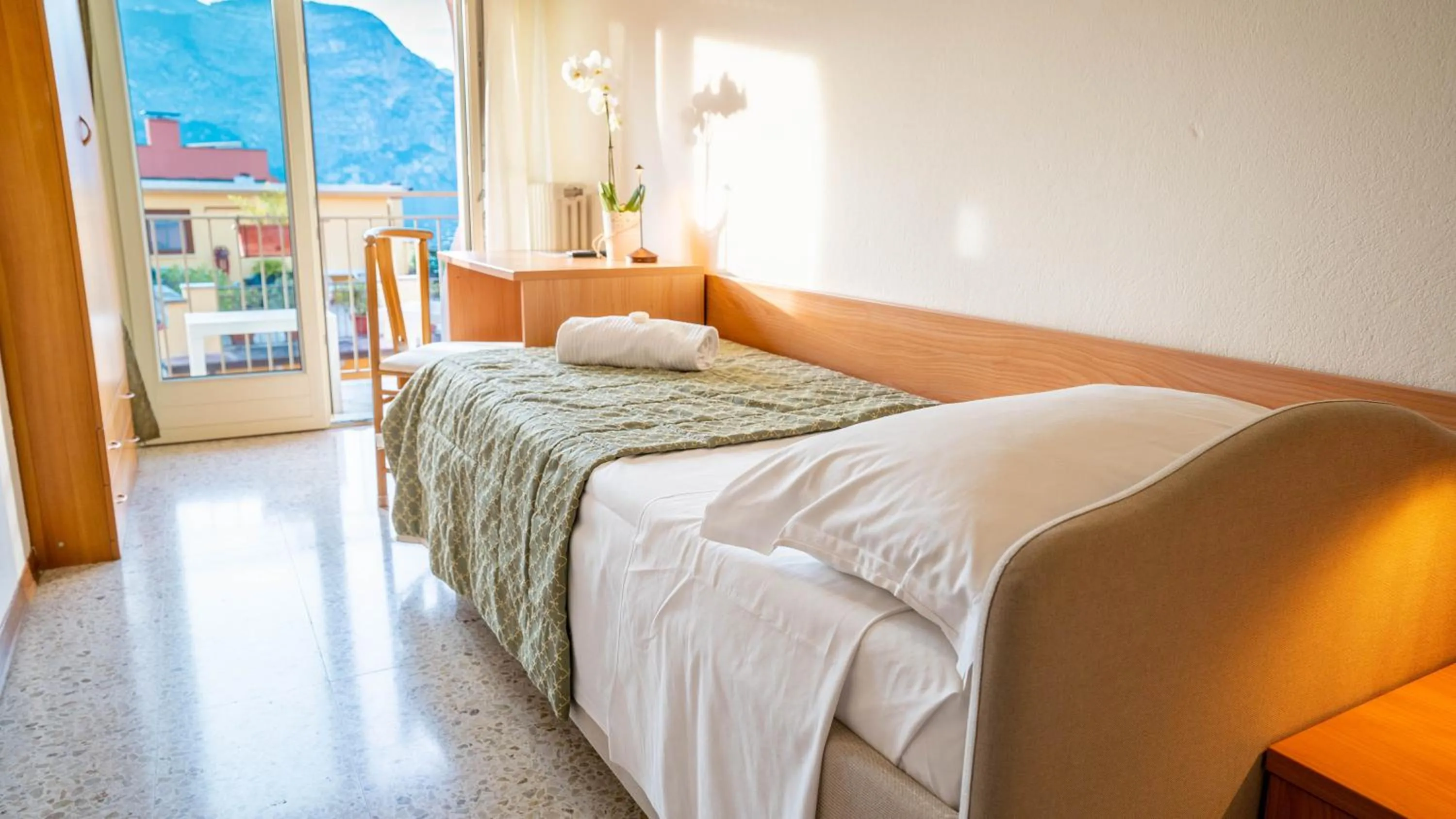 Bed in Hotel Sorriso