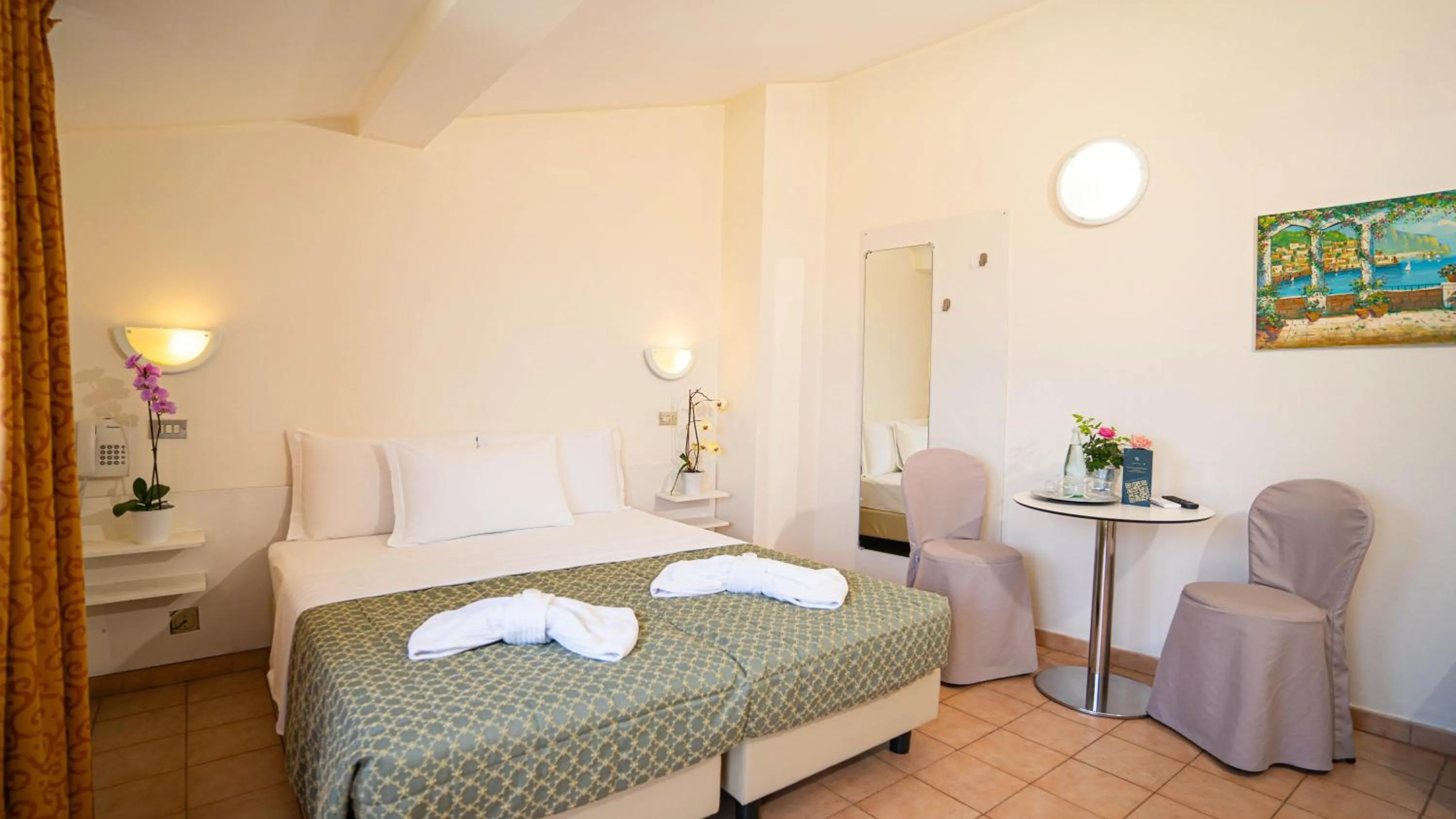 Bed in Hotel Sorriso