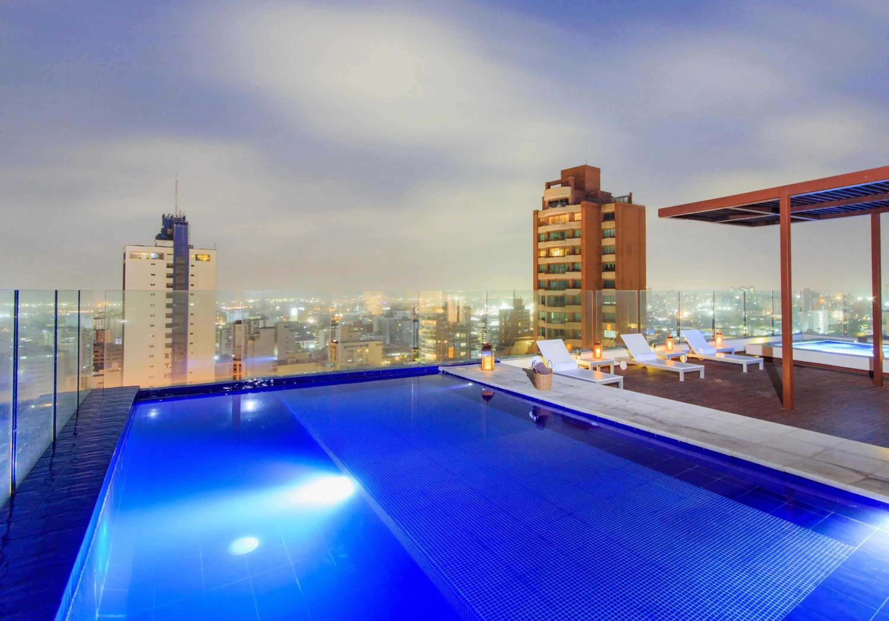 Pool view in NH Collection Royal Smartsuites