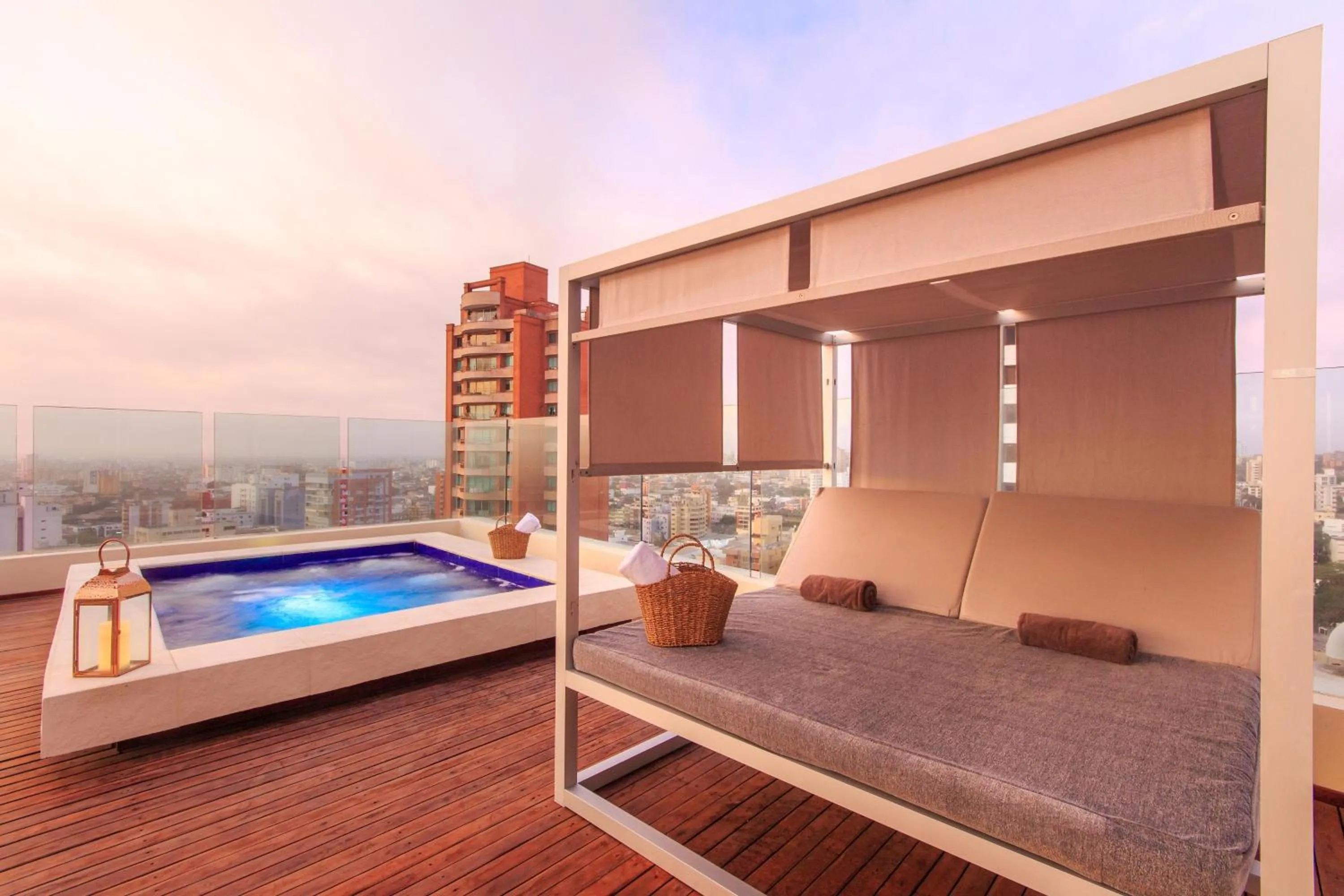 Pool view in NH Collection Royal Smartsuites