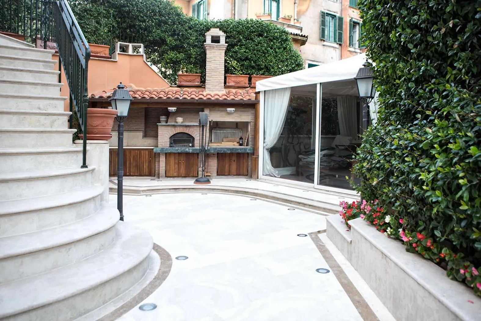 Garden in B&B VILLINO MARGHERITA