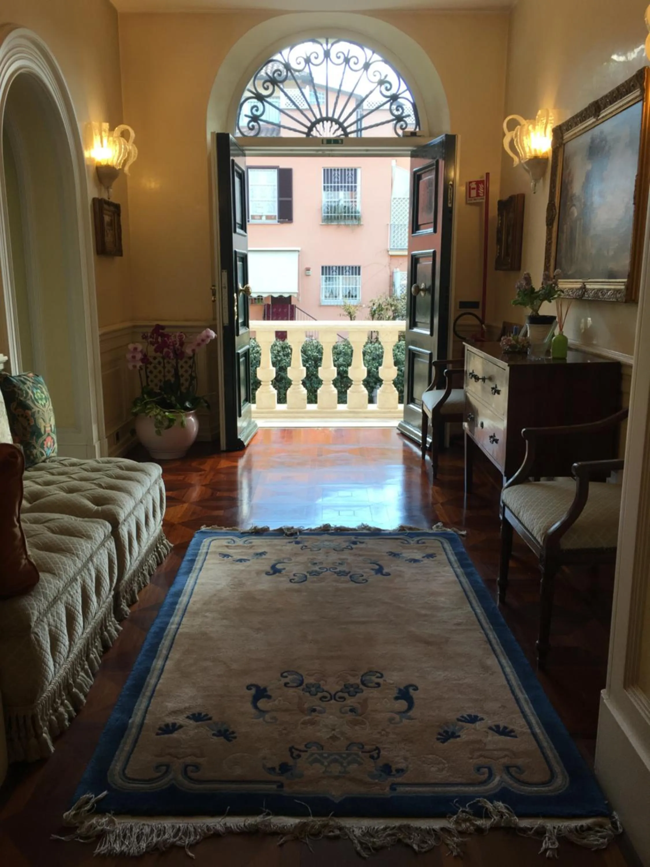 Lobby or reception in B&B VILLINO MARGHERITA