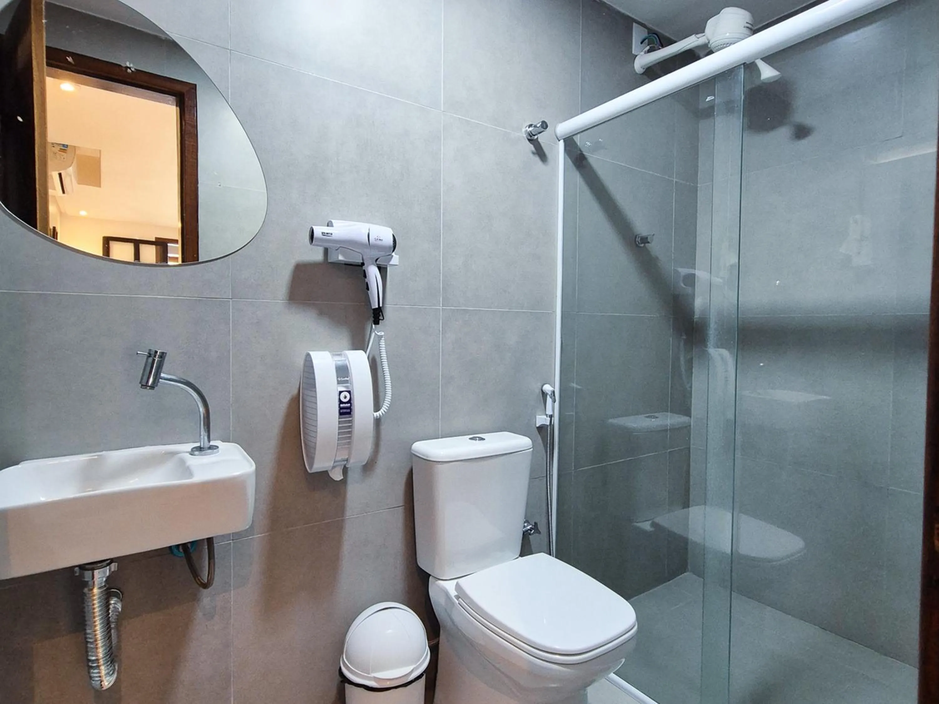 Shower in Pousada dos Coqueiros