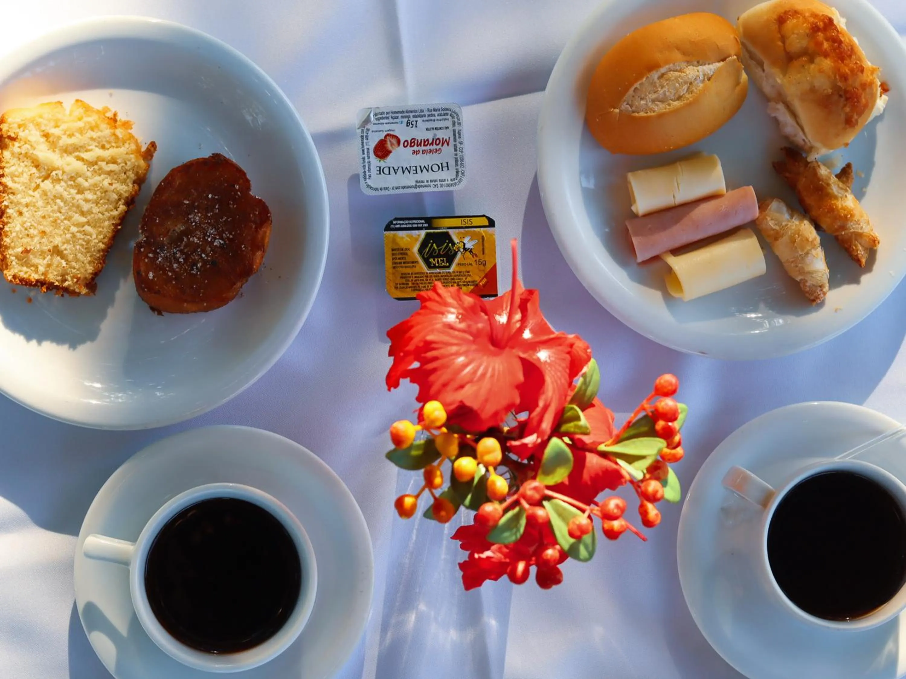 Breakfast in Pousada dos Coqueiros