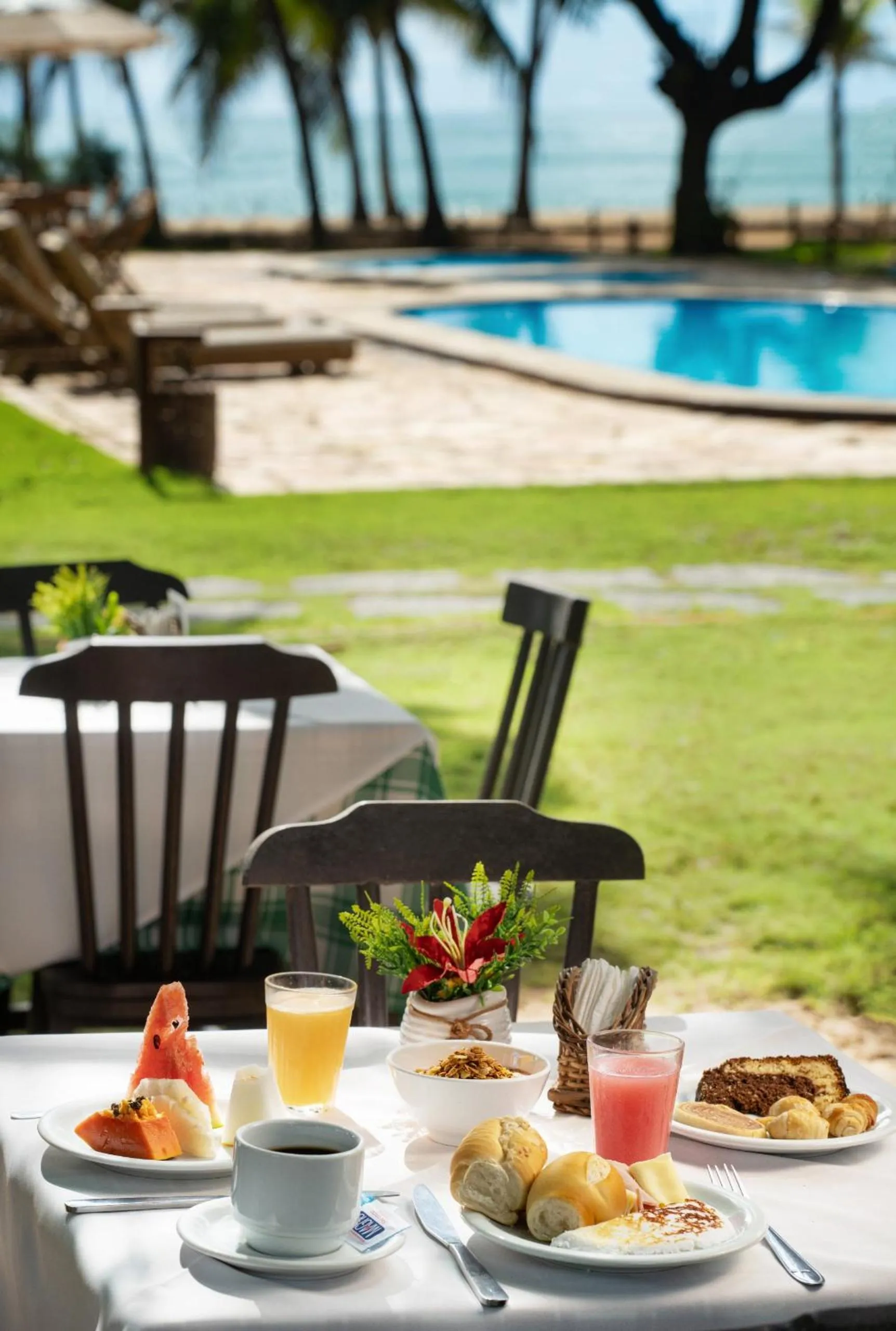 Breakfast in Pousada dos Coqueiros
