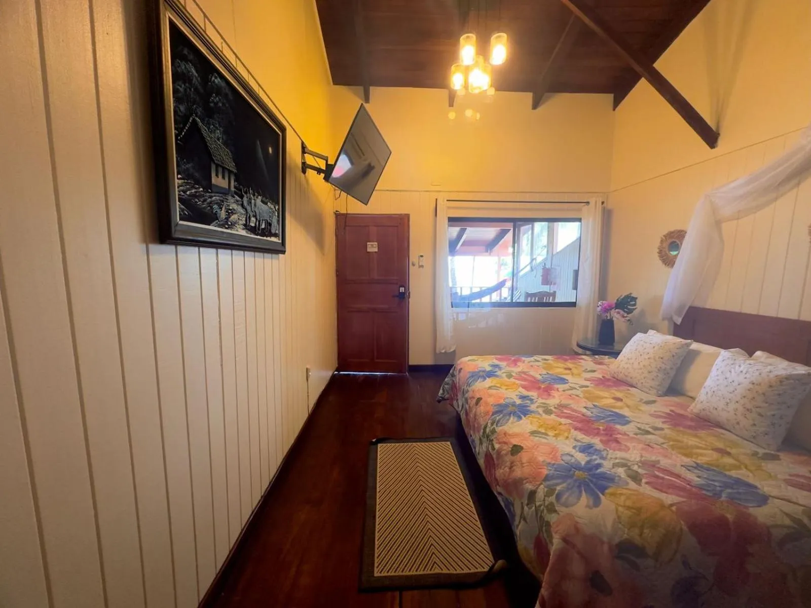 Bed in Hotel Brasilito