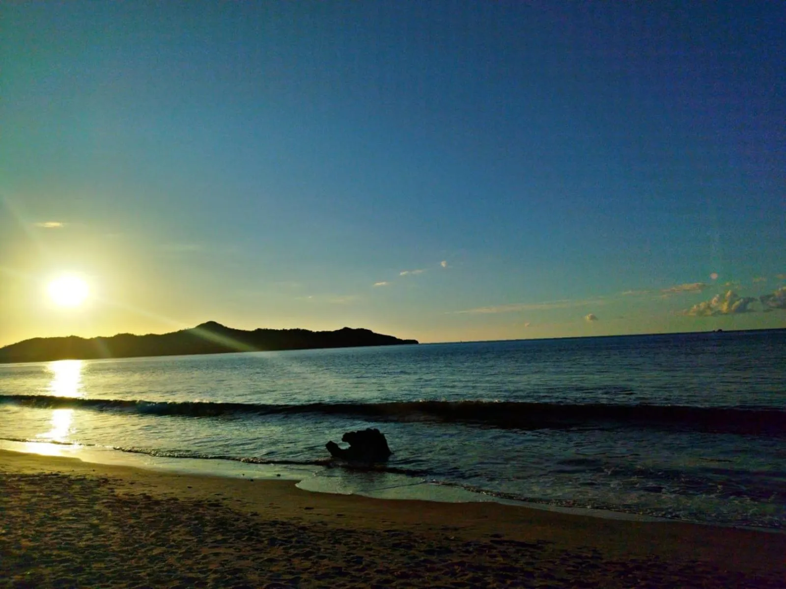 Sunset in Hotel Brasilito