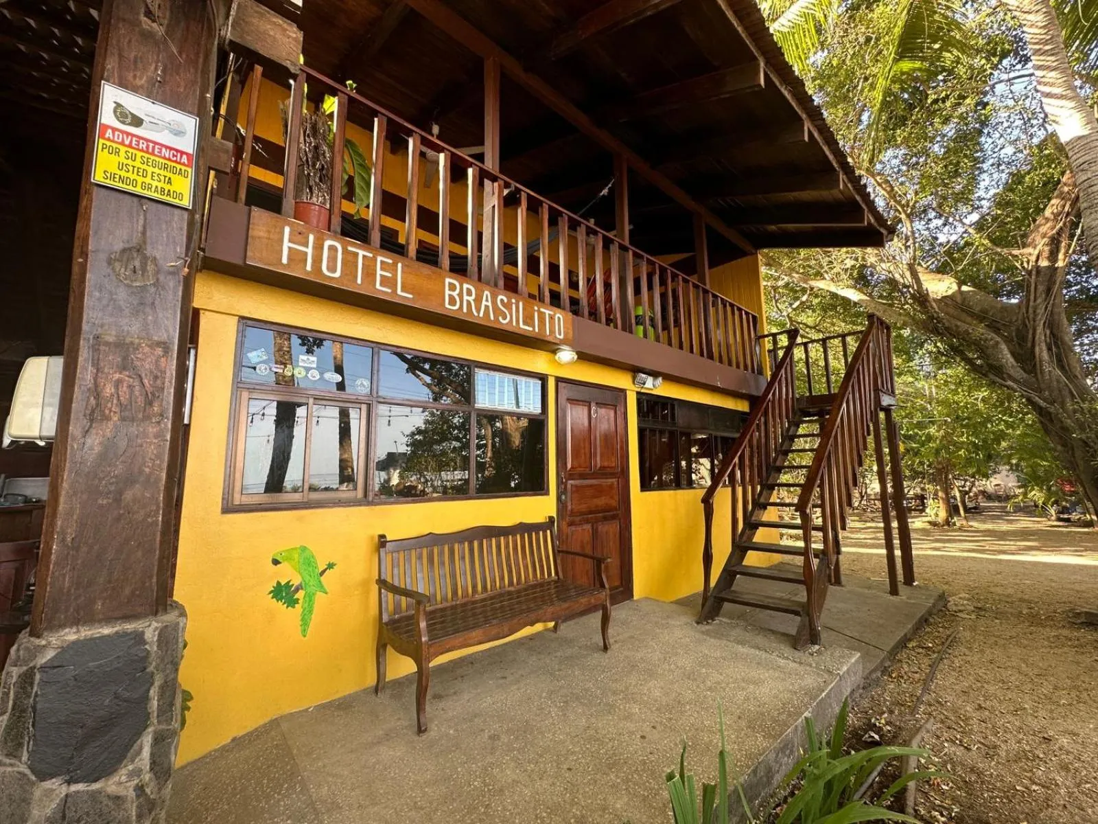 Sea view in Hotel Brasilito