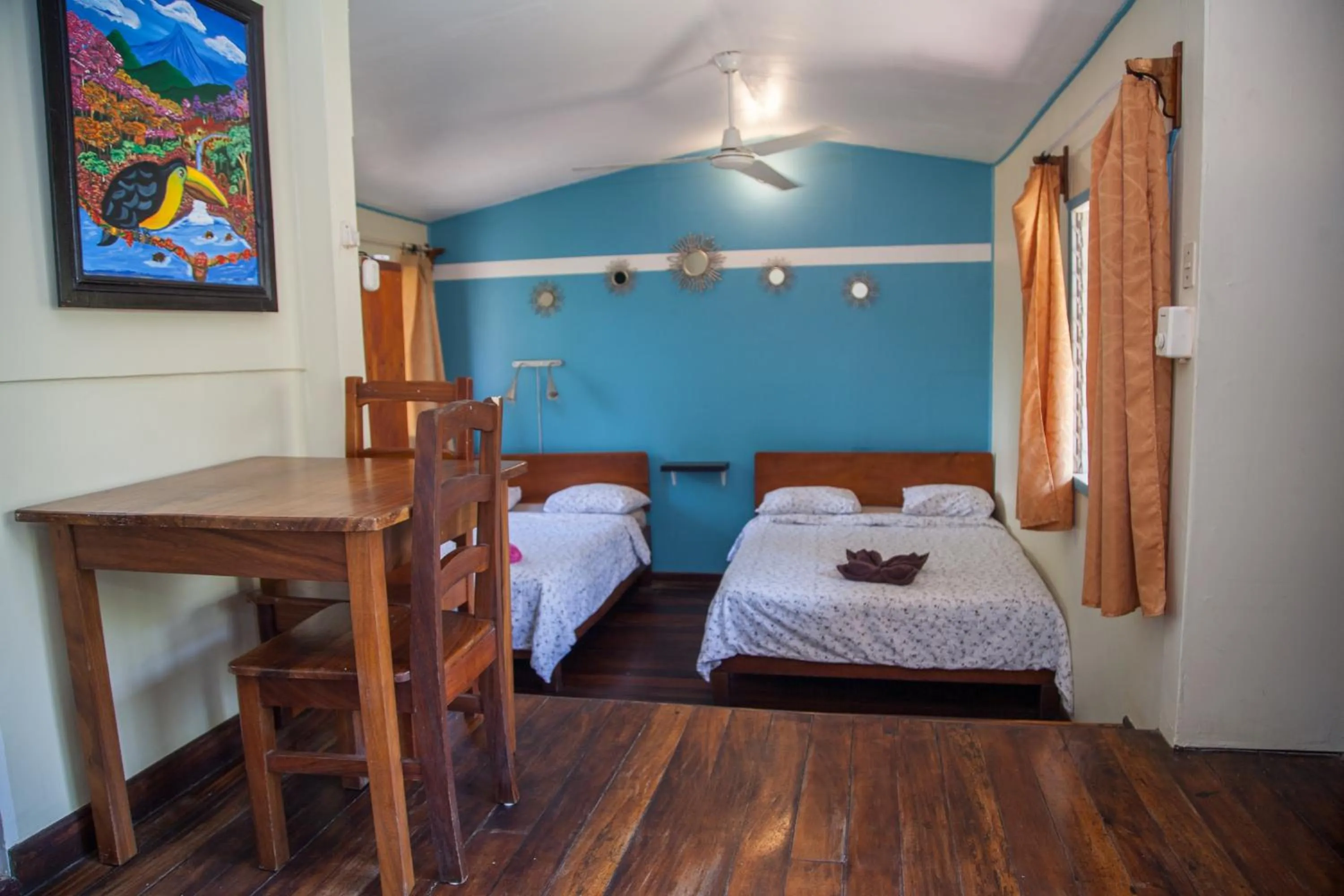 Bed in Hotel Brasilito