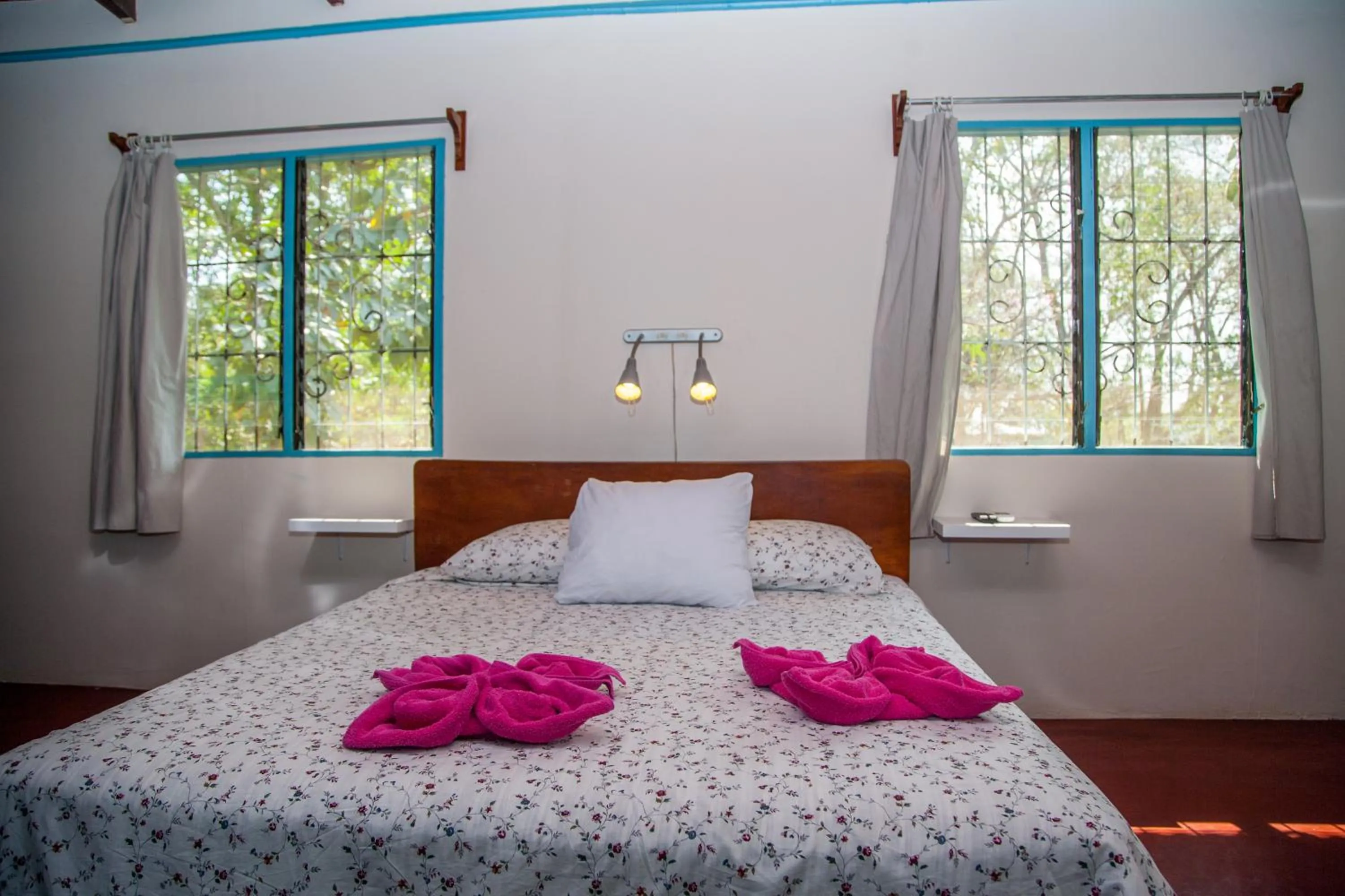 Bed in Hotel Brasilito