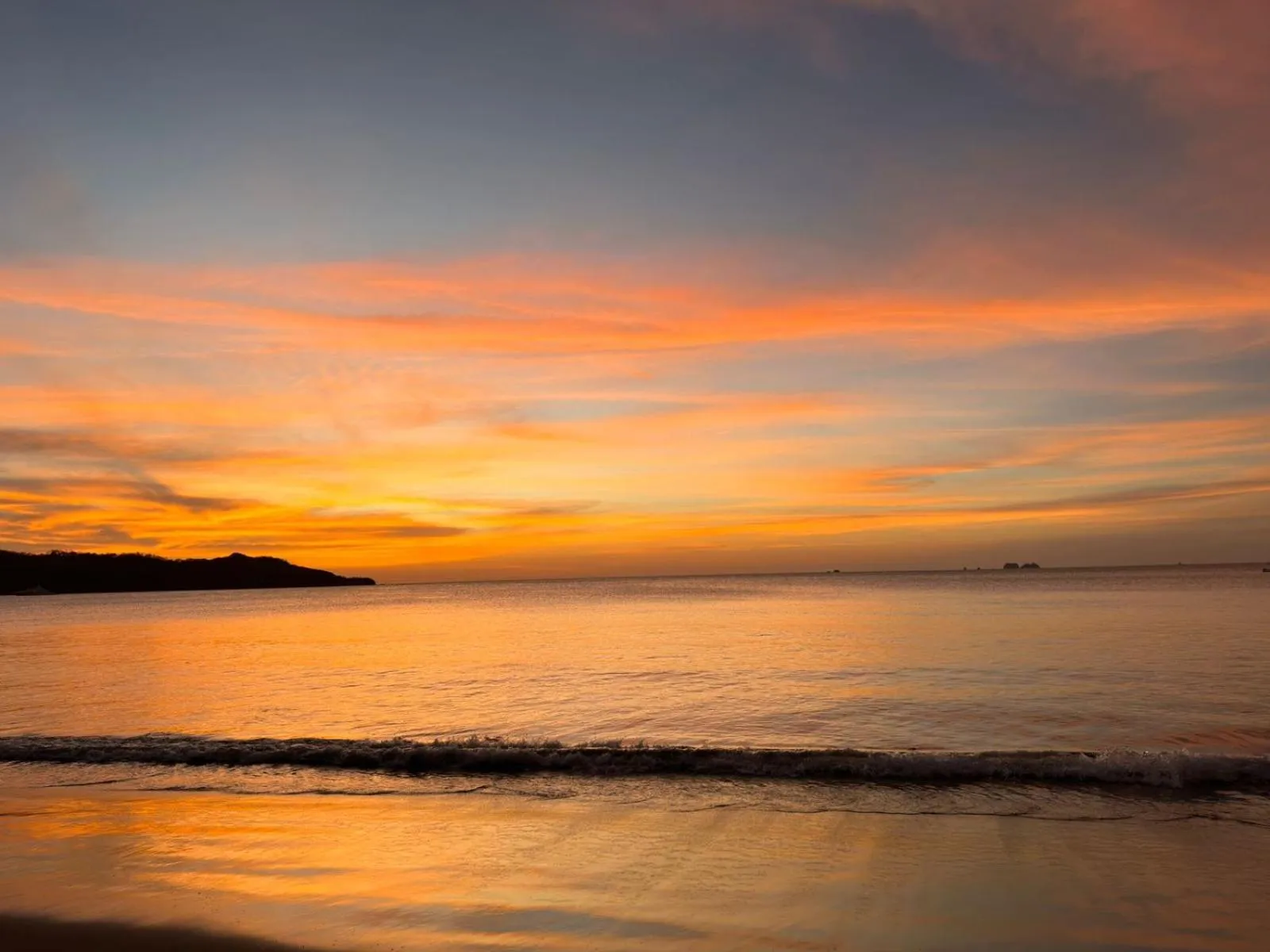 Sunset in Hotel Brasilito