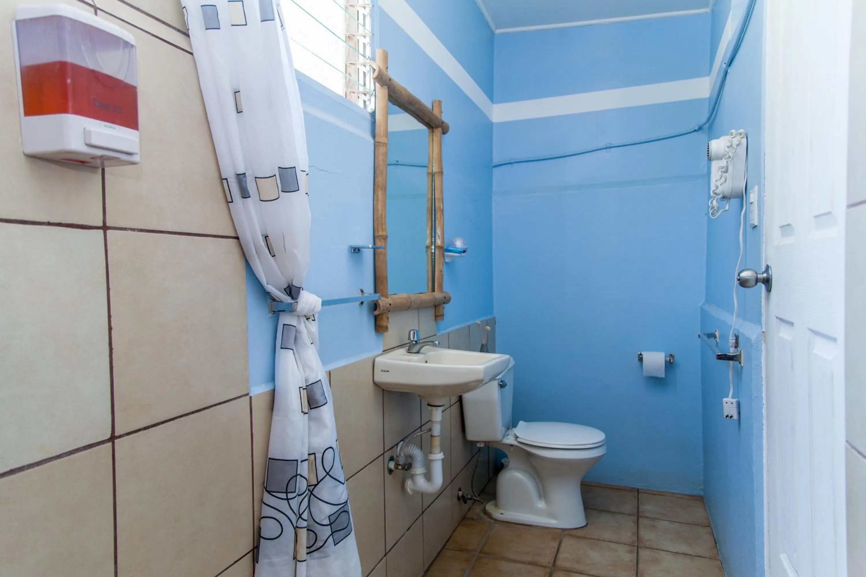 Toilet in Hotel Brasilito