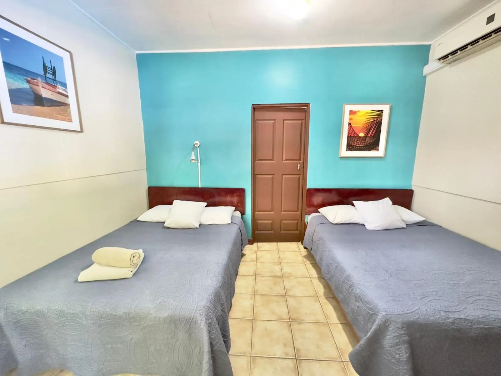 Bed in Hotel Brasilito