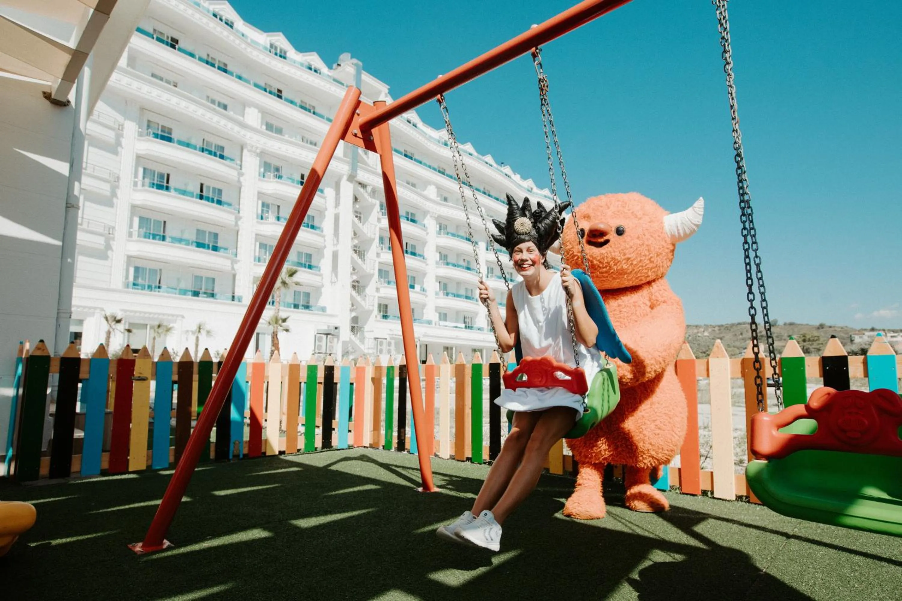 Children play ground in Grand Blue Fafa Resort & SPA