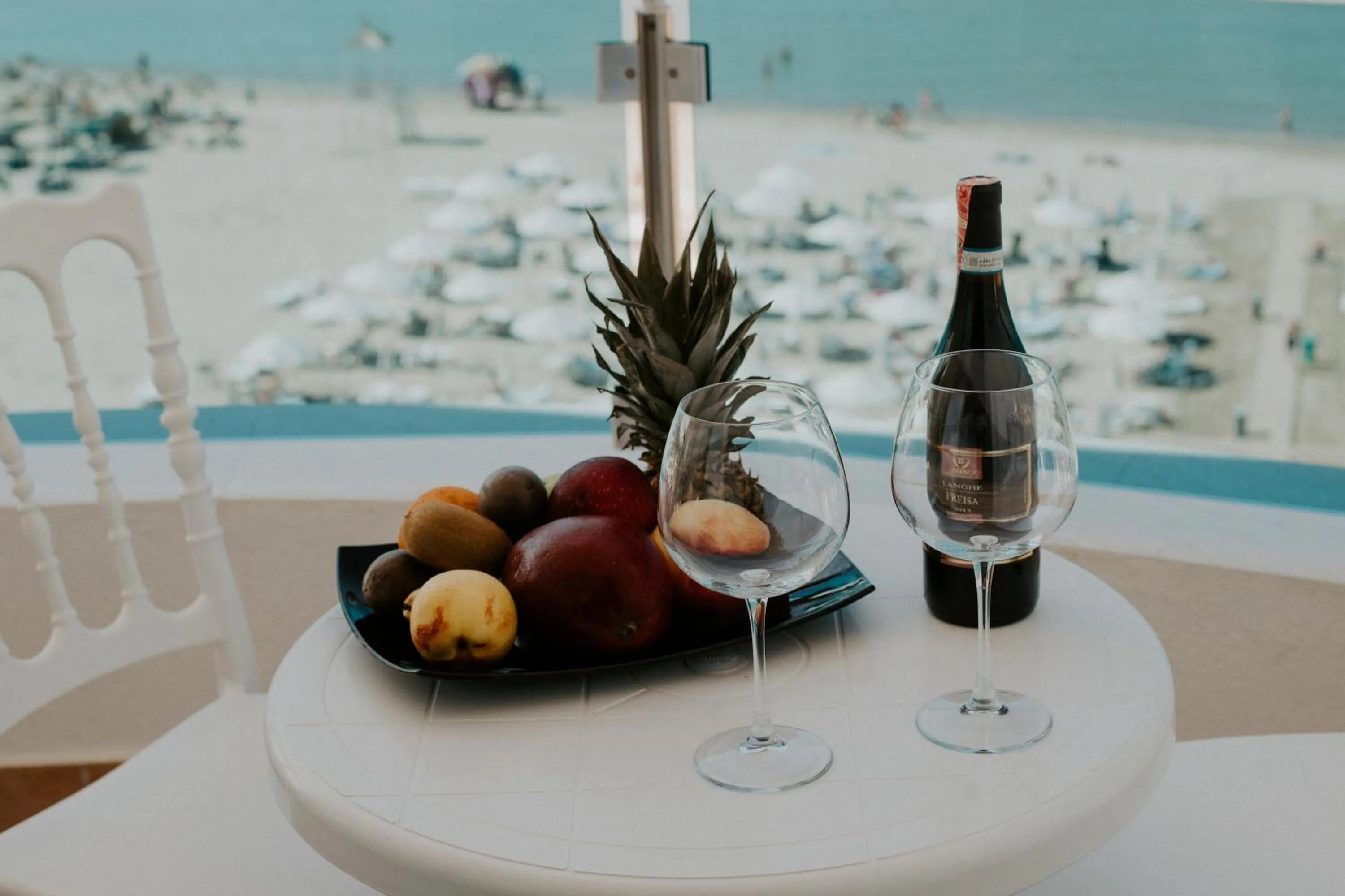 Balcony/Terrace in Grand Blue Fafa Resort & SPA