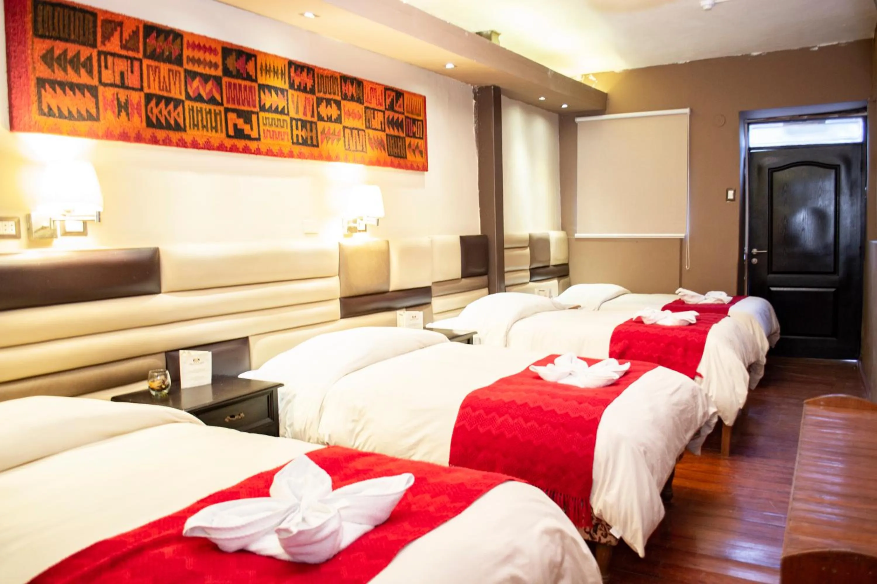 Bed in Hotel Royal Qosqo