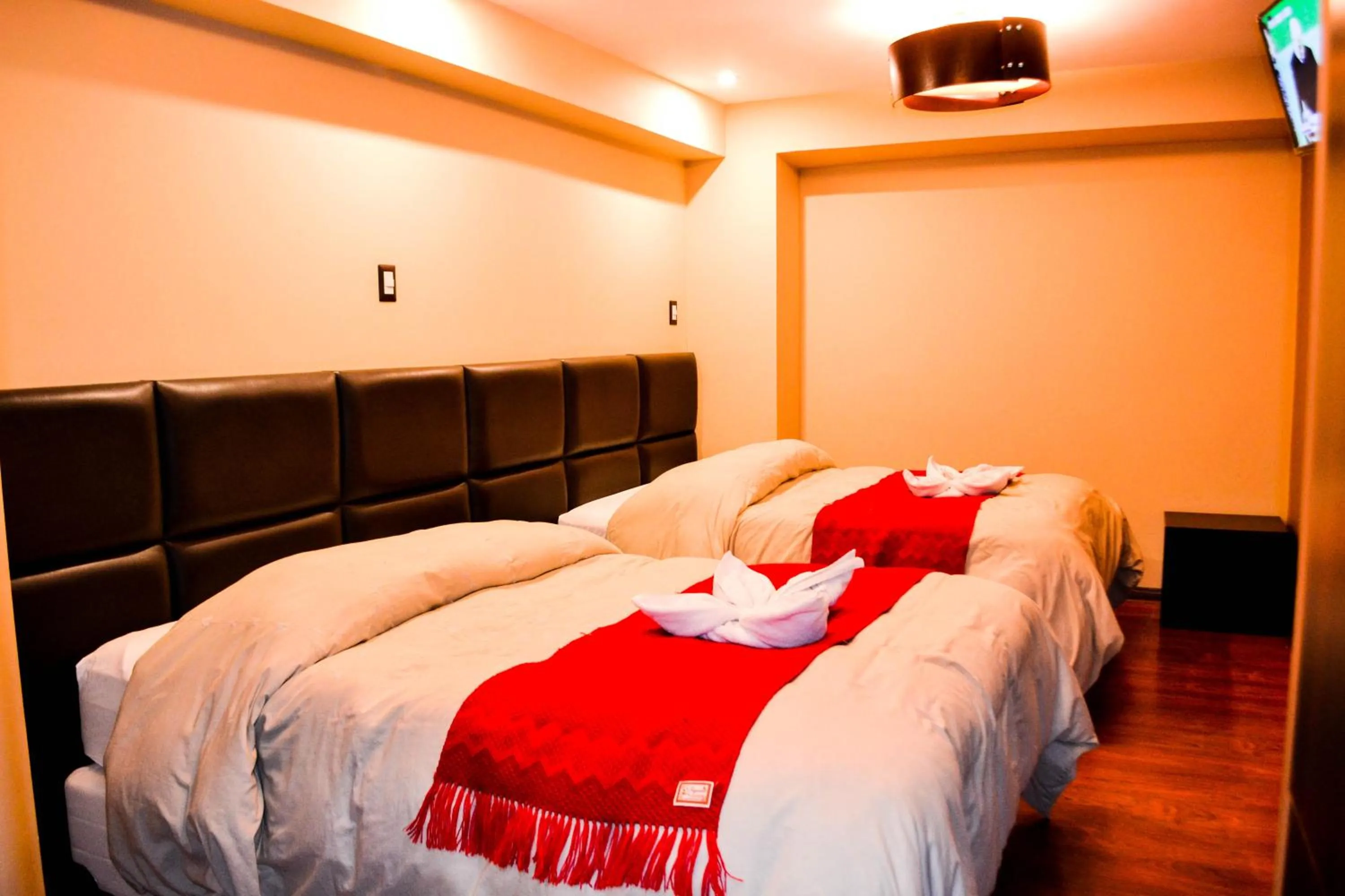 Bed in Hotel Royal Qosqo