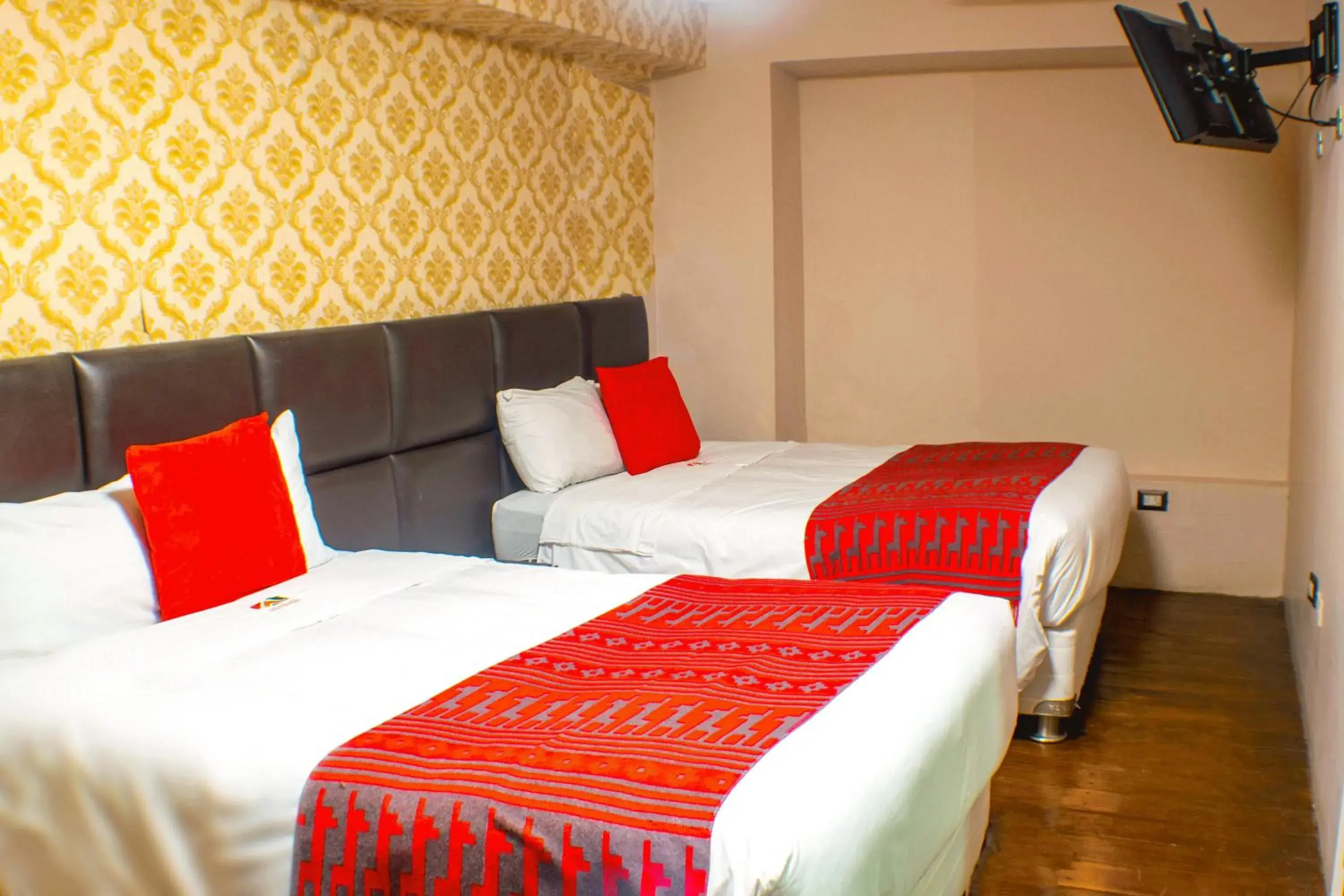 Comfort Double Room with Two Double Beds in Hotel Royal Qosqo Comfort Double Room with Two Double Beds in Hotel Royal Qosqo