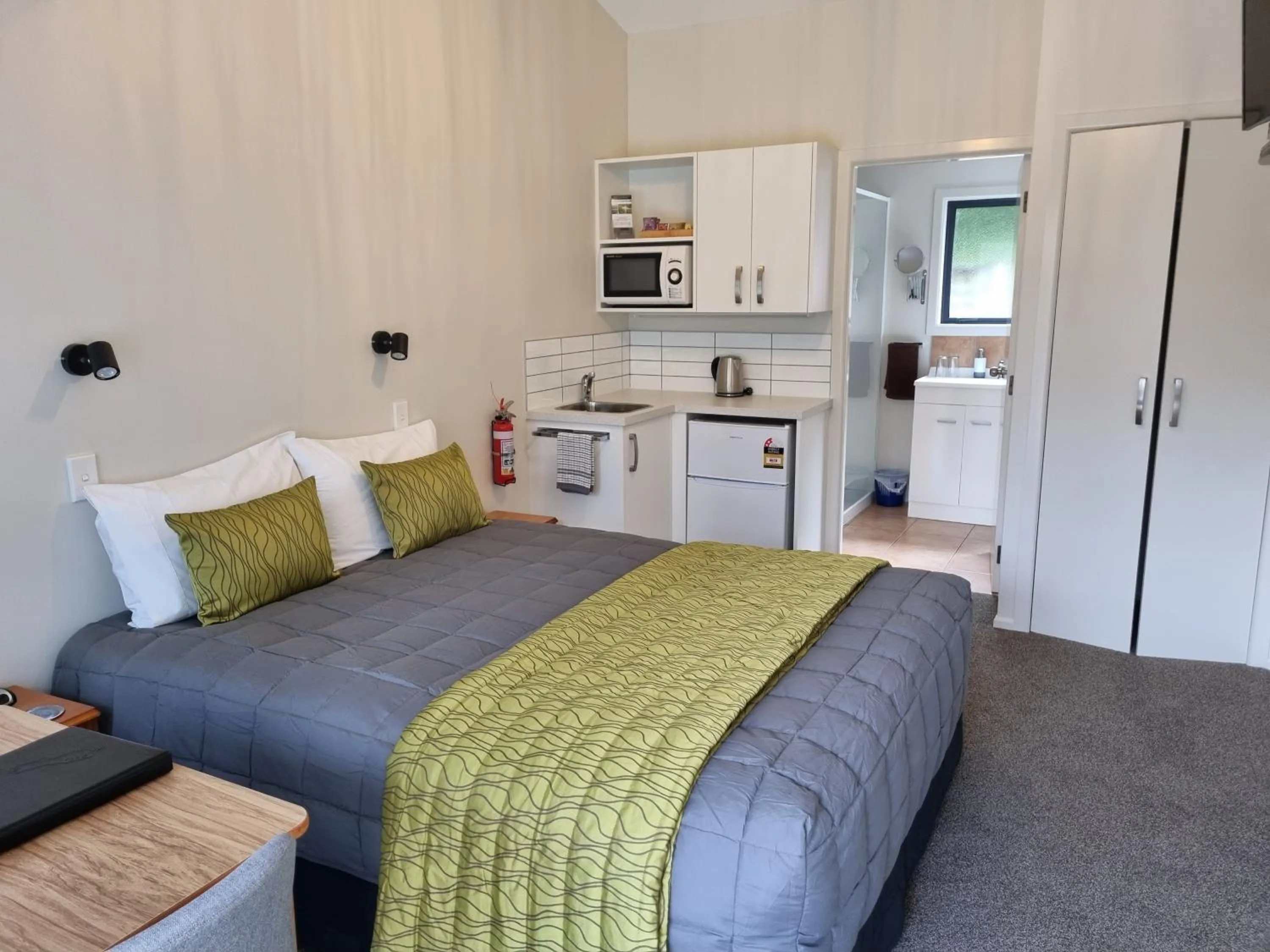 Bed in Havelock Garden Motel