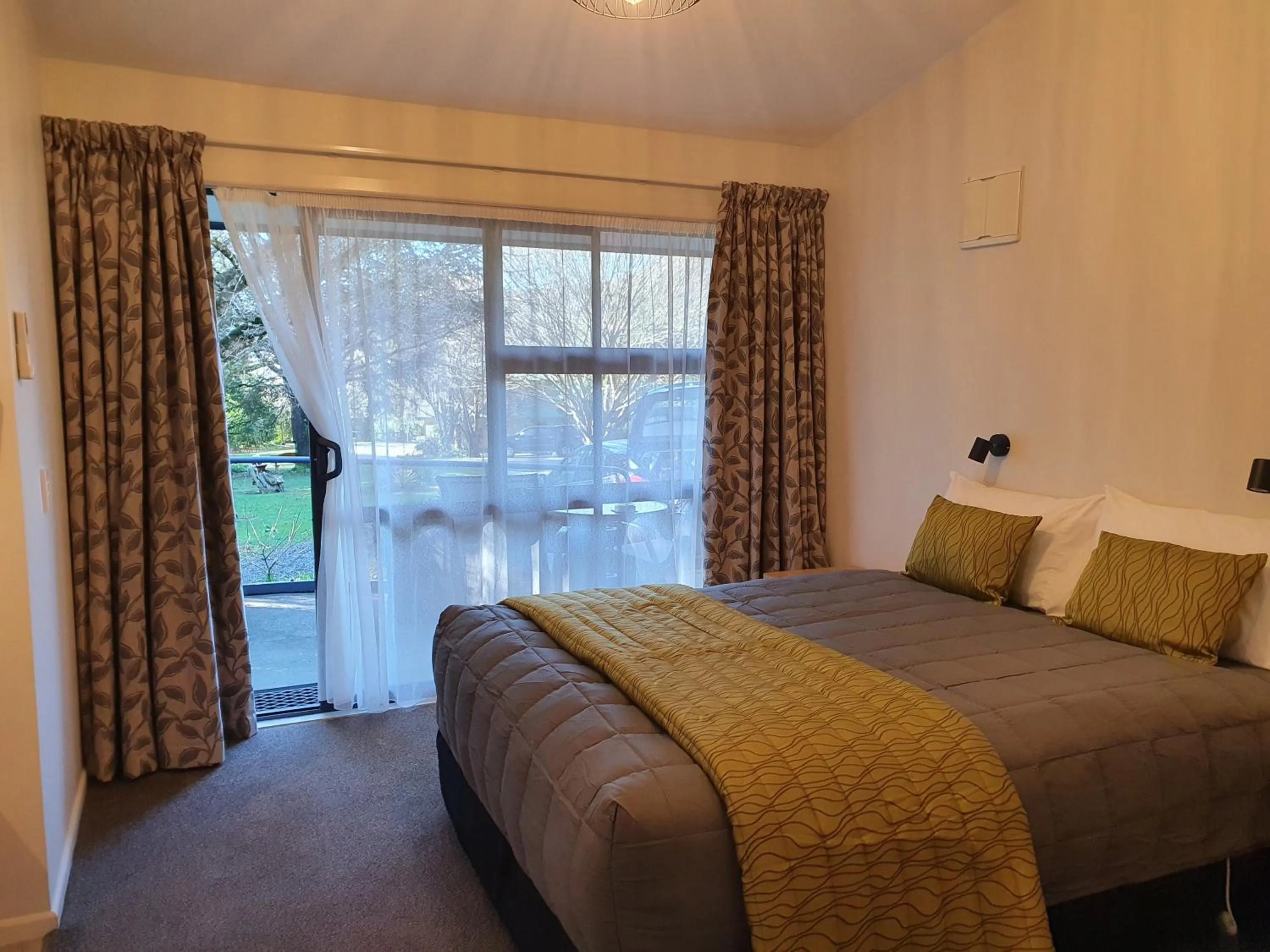 Bed in Havelock Garden Motel