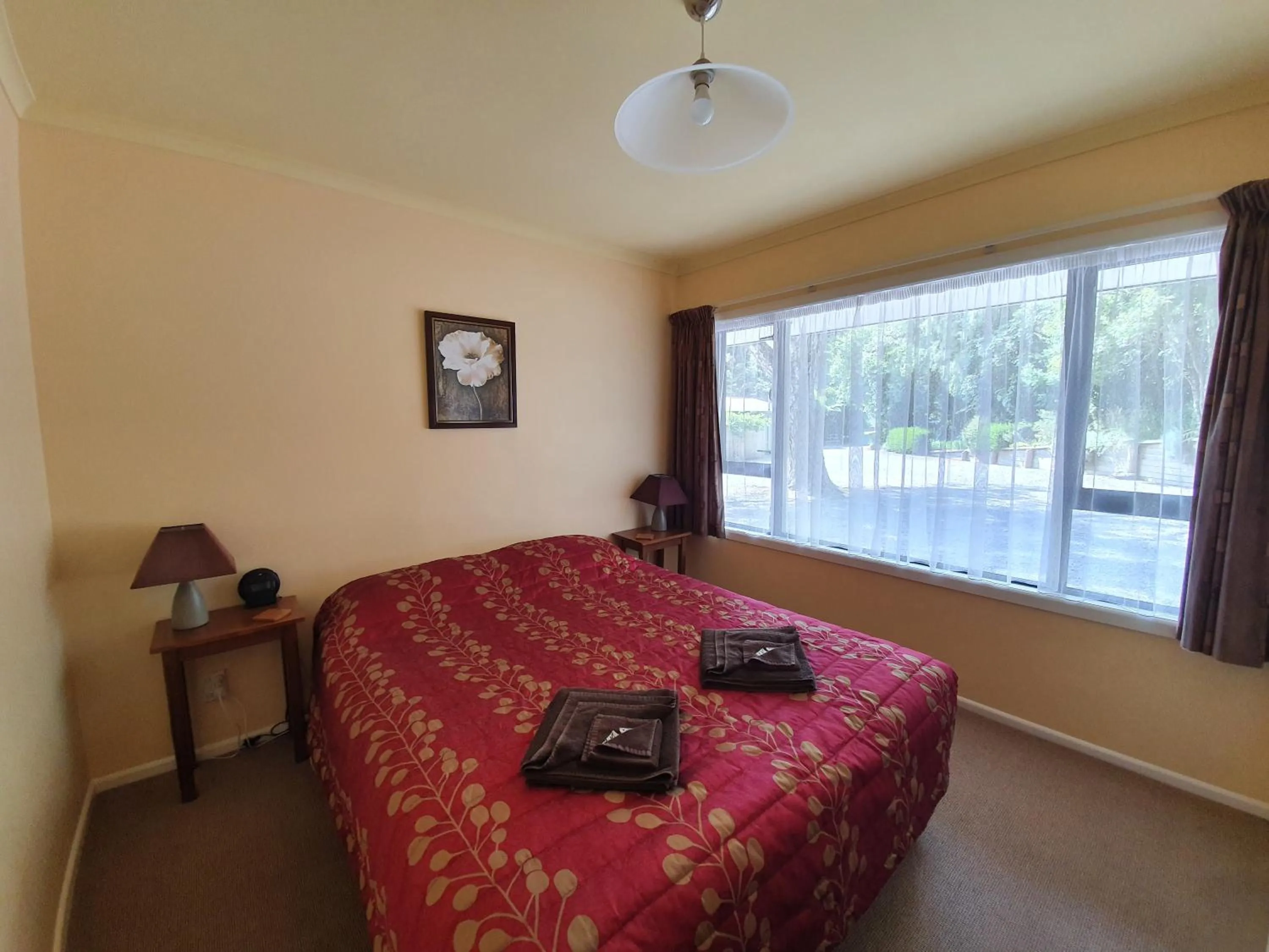 Bed in Havelock Garden Motel