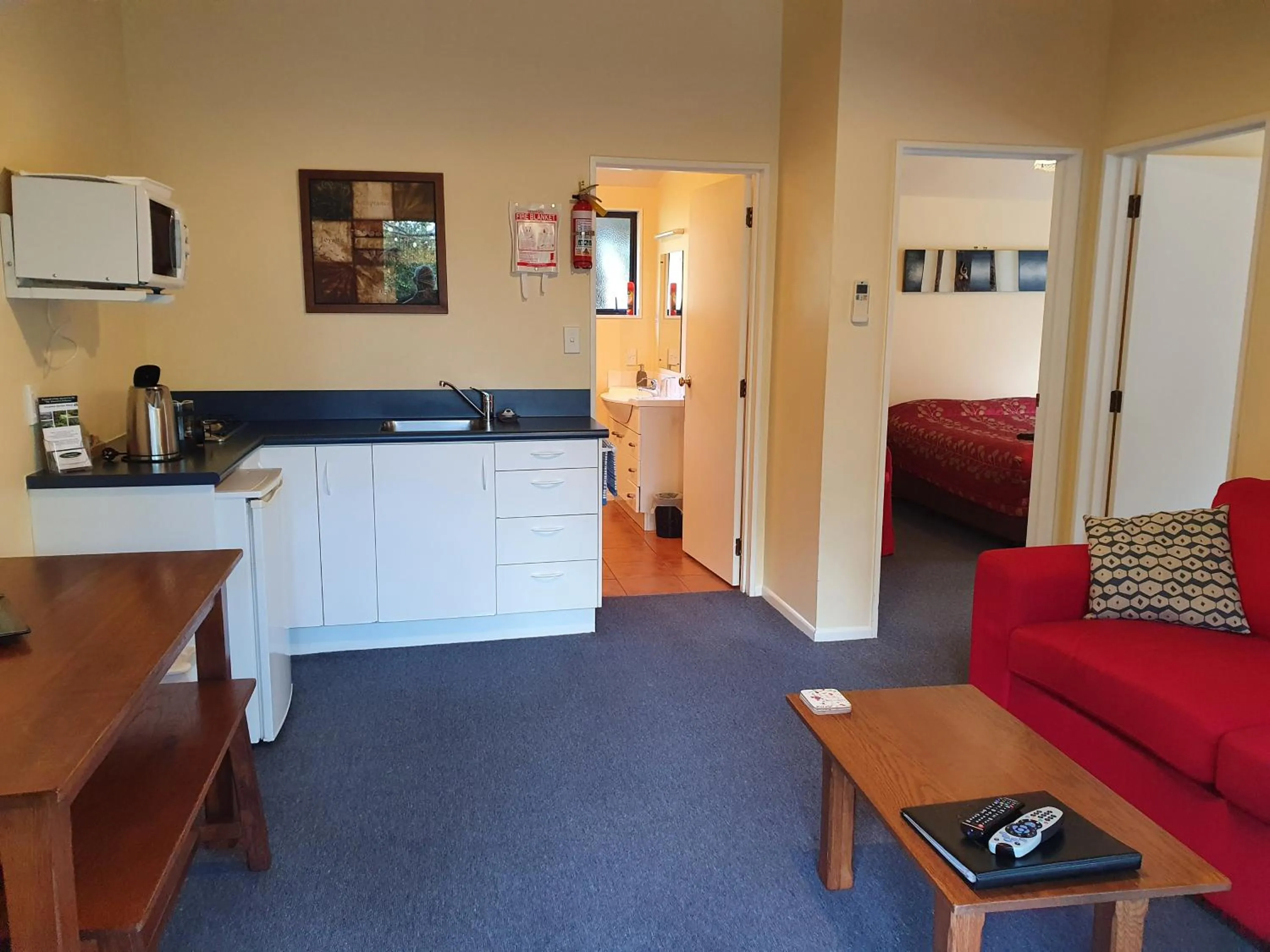 Bed in Havelock Garden Motel