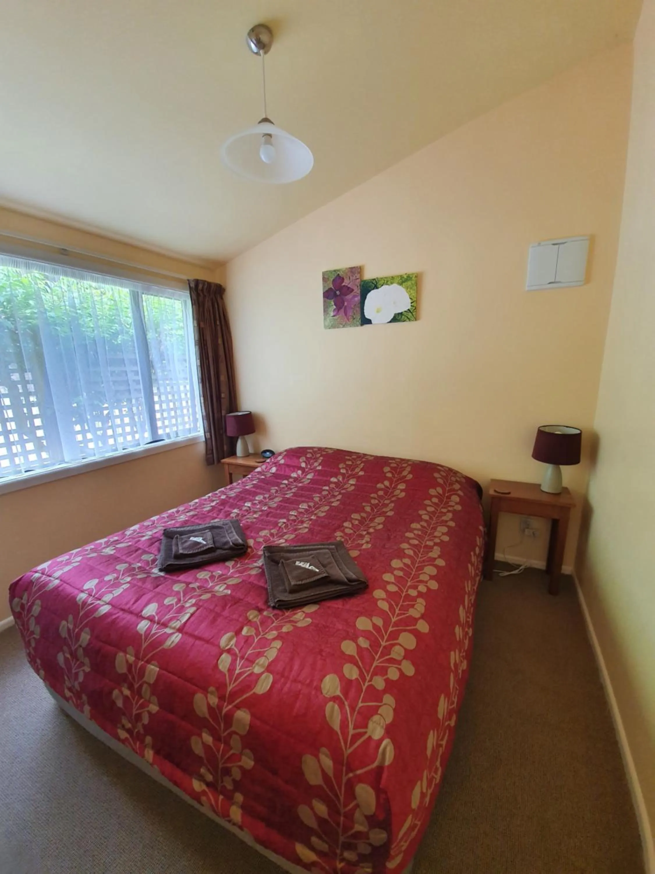 Bed in Havelock Garden Motel