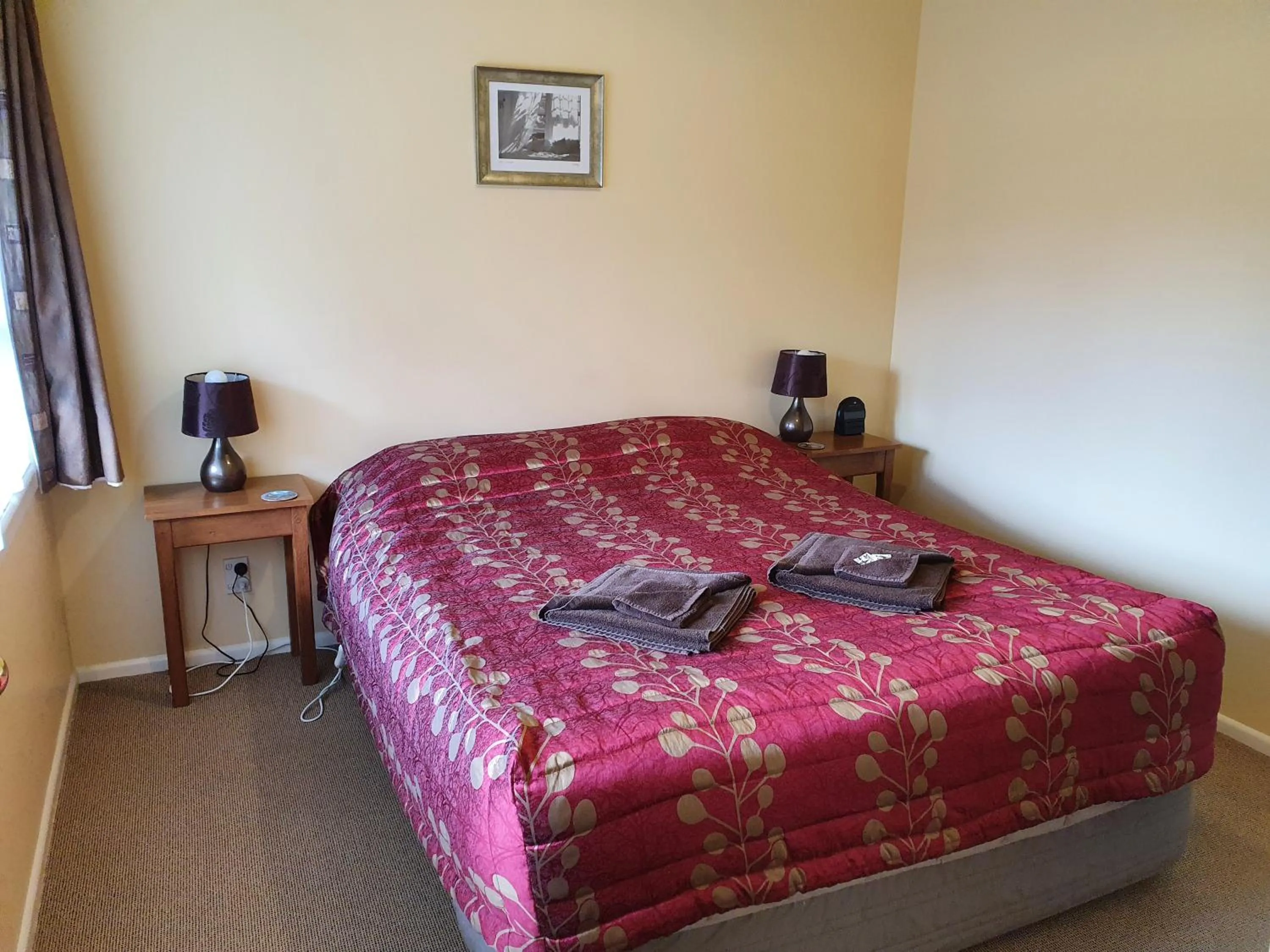 Bed in Havelock Garden Motel