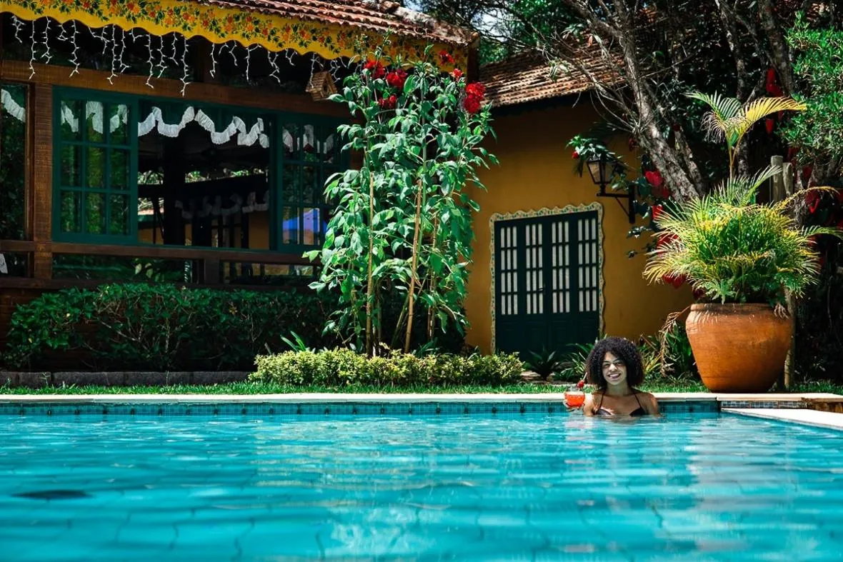Swimming pool in Urikana Boutique Hotel